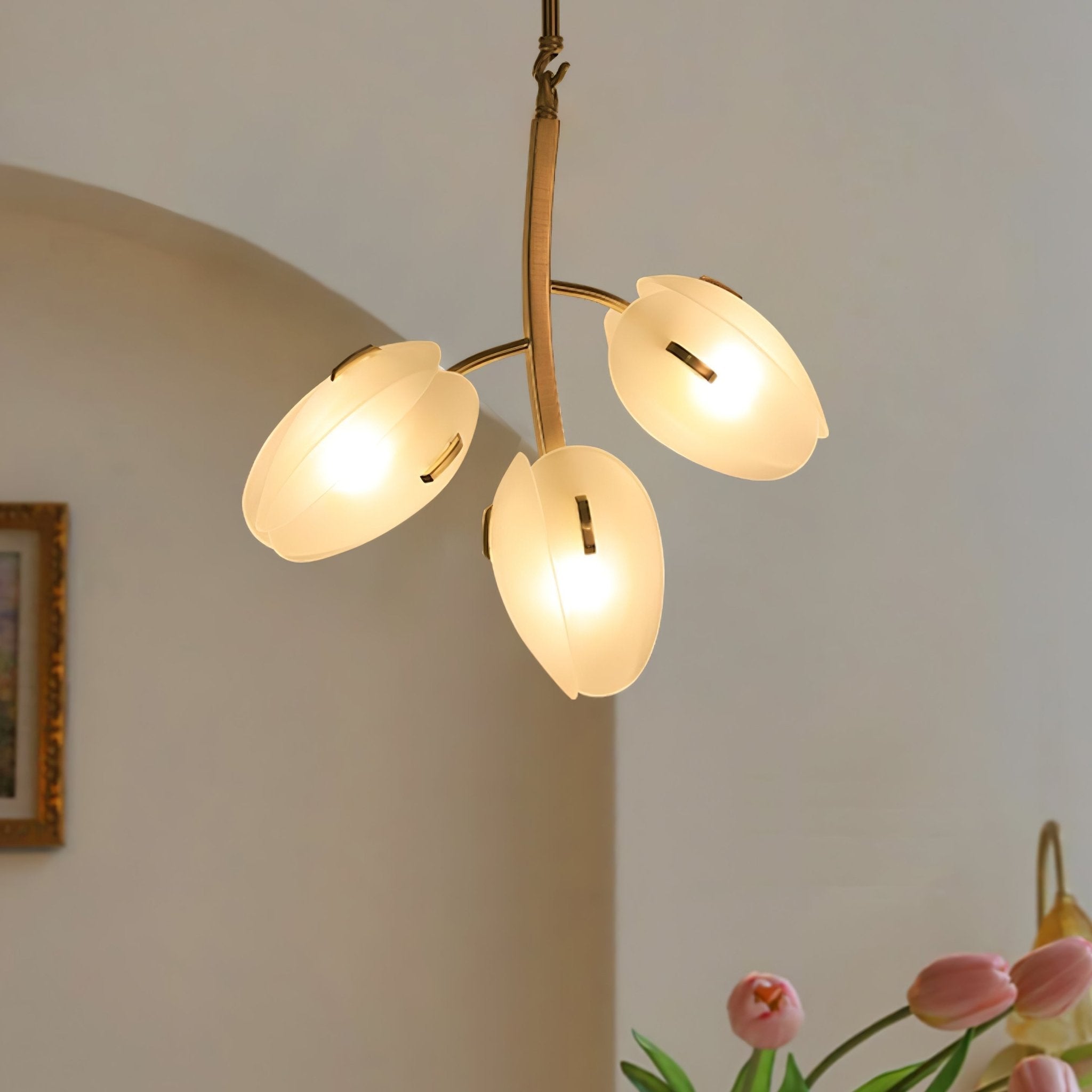 Blossom Contemporary Glass Chandelier - Letslighting