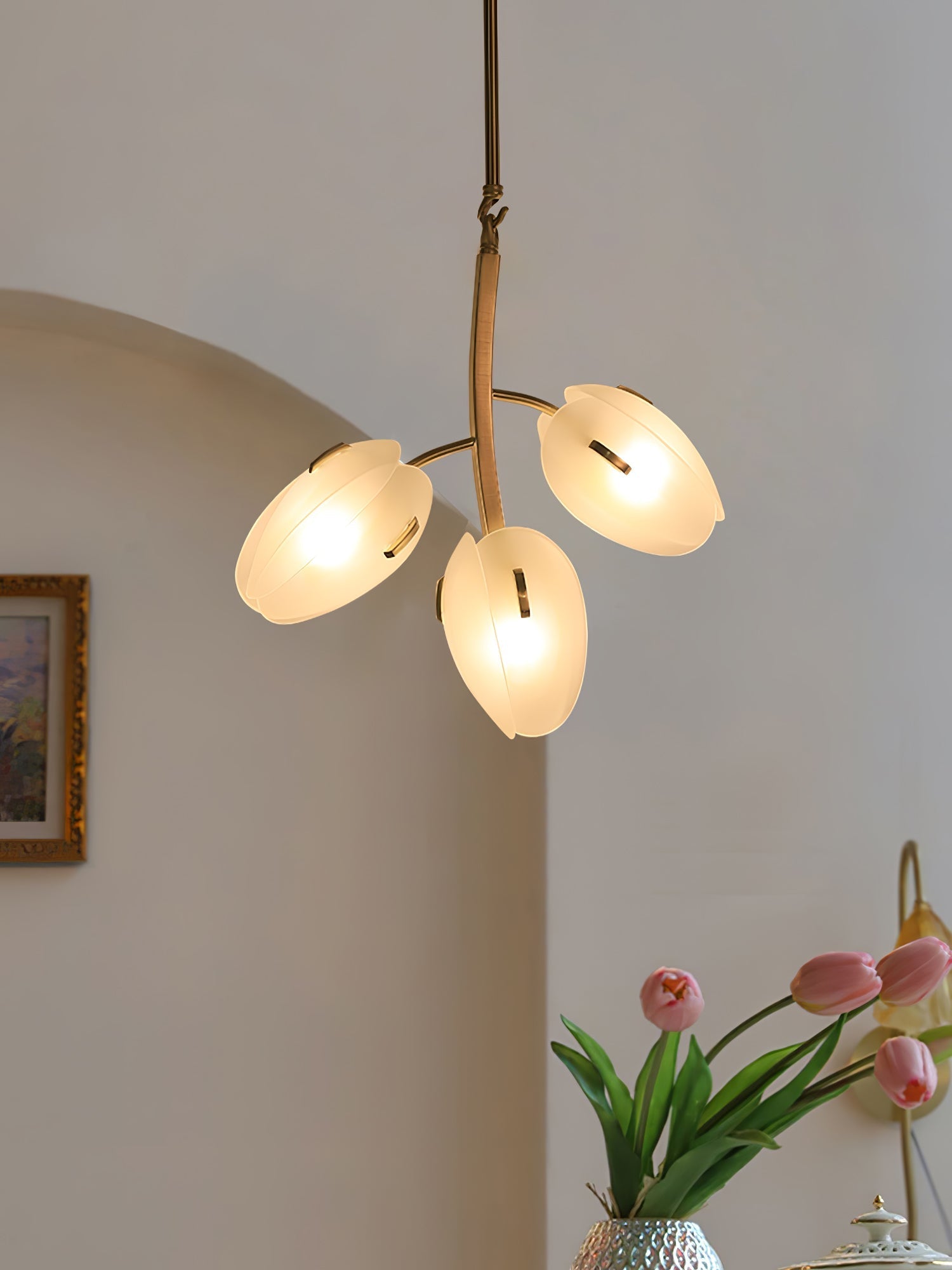 Blossom Contemporary Glass Chandelier - Letslighting