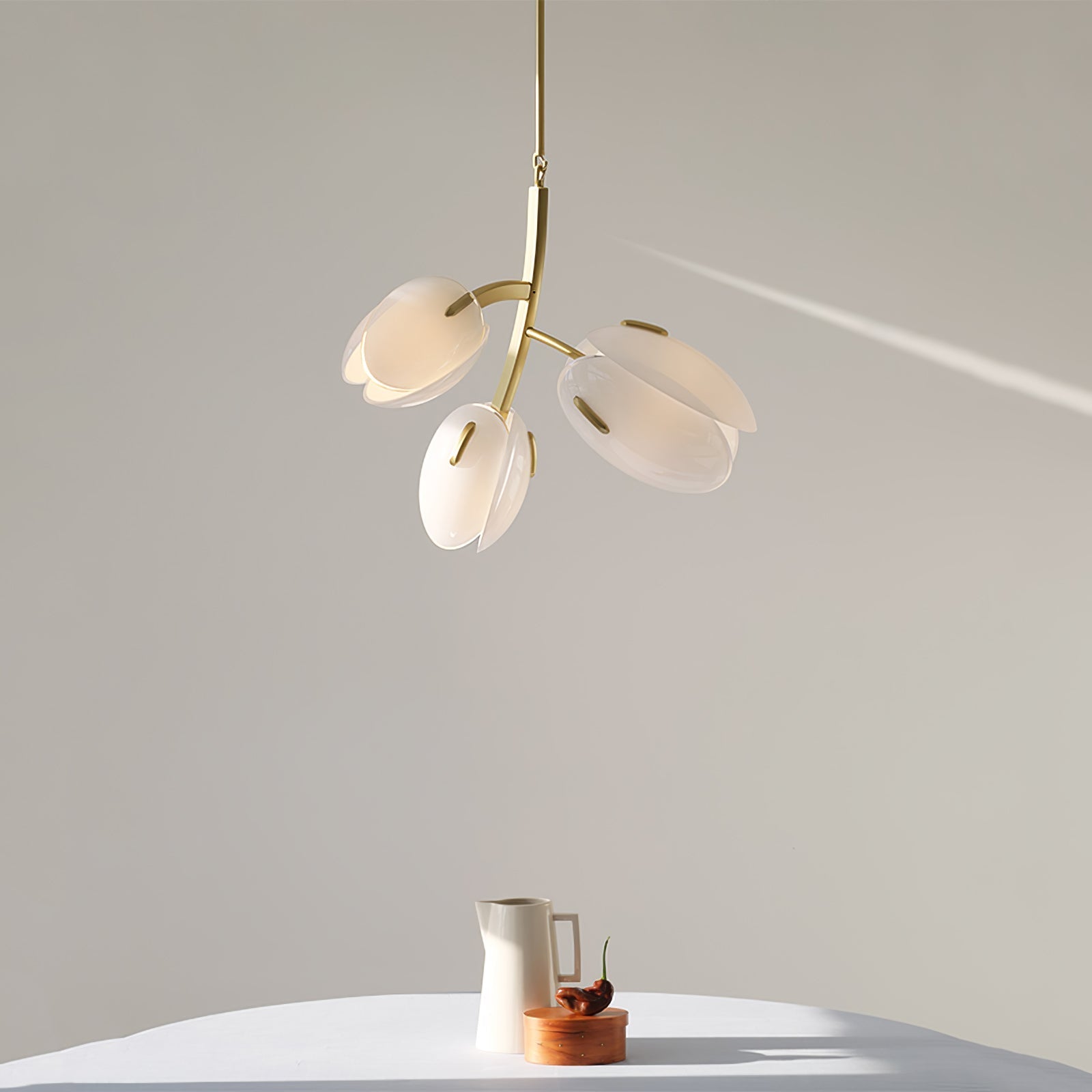 Blossom Contemporary Glass Chandelier - Letslighting