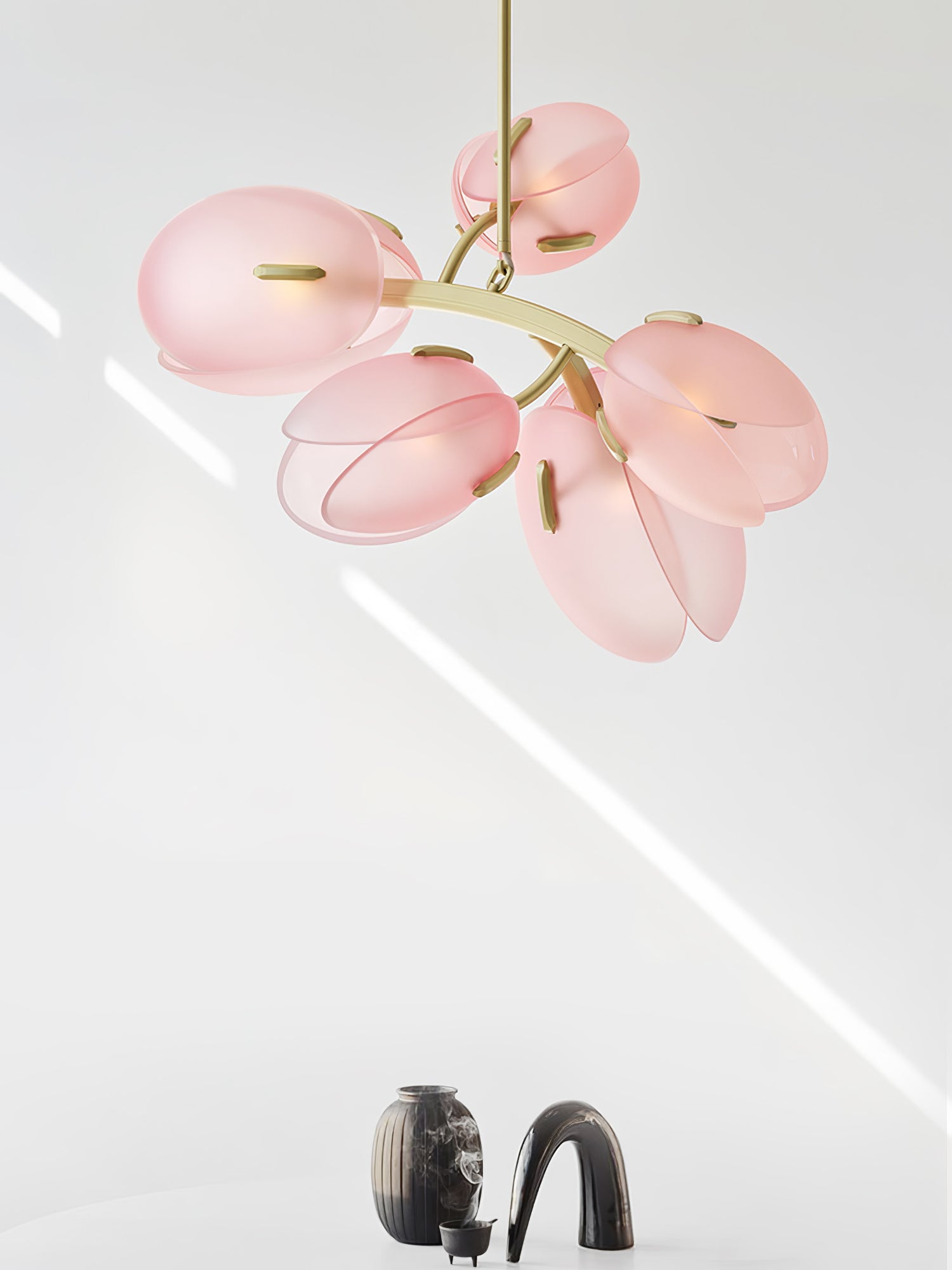 Blossom Contemporary Glass Chandelier - Letslighting