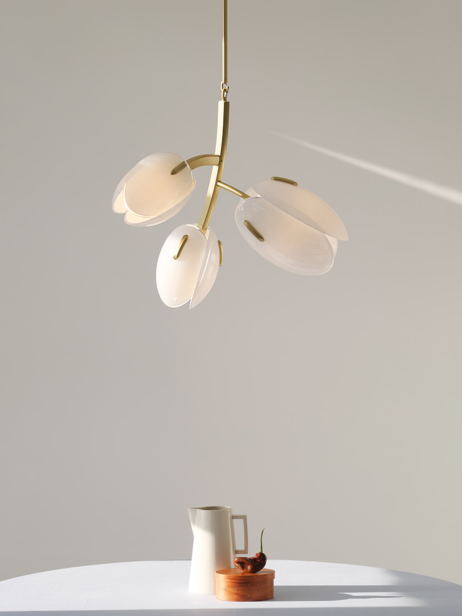 Blossom Contemporary Glass Chandelier - Letslighting