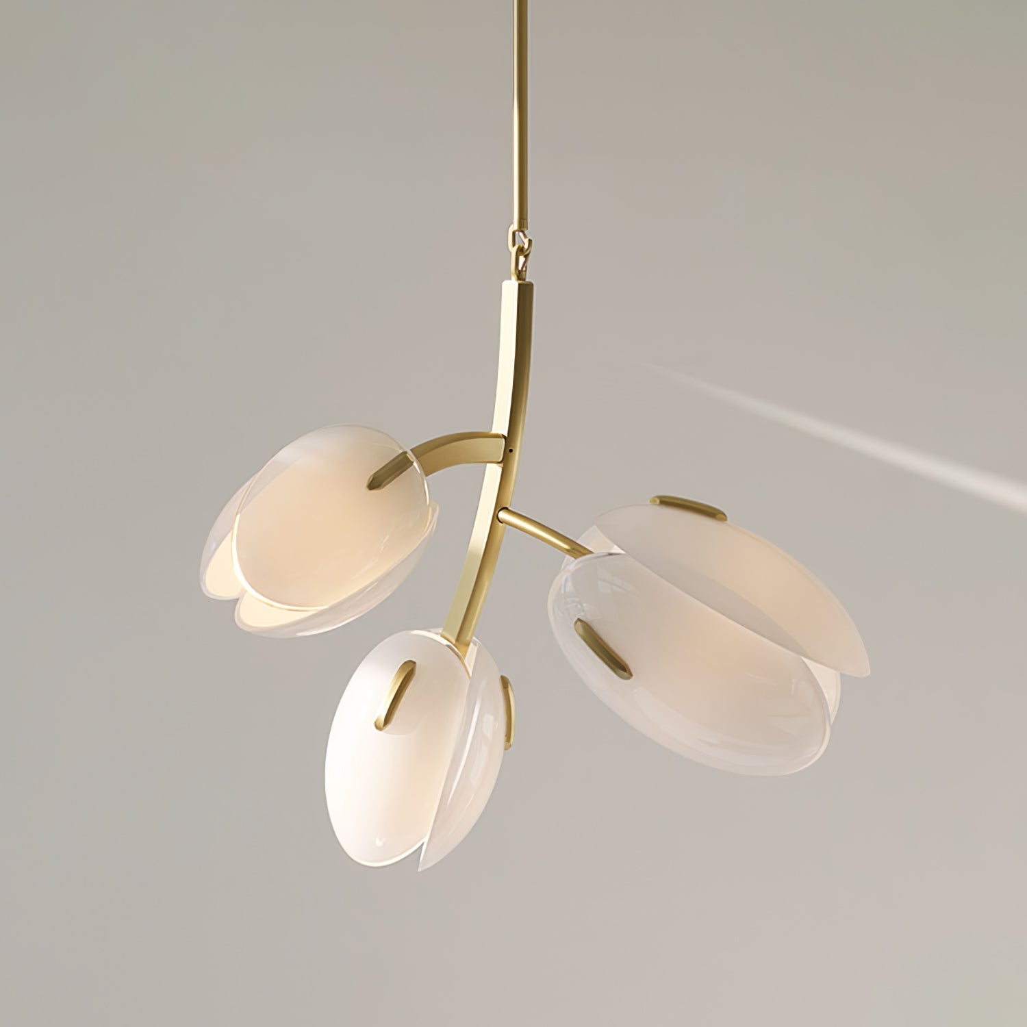Blossom Contemporary Glass Chandelier - Letslighting