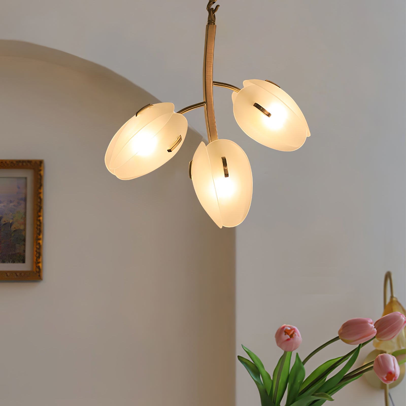 Blossom Contemporary Glass Chandelier - Letslighting