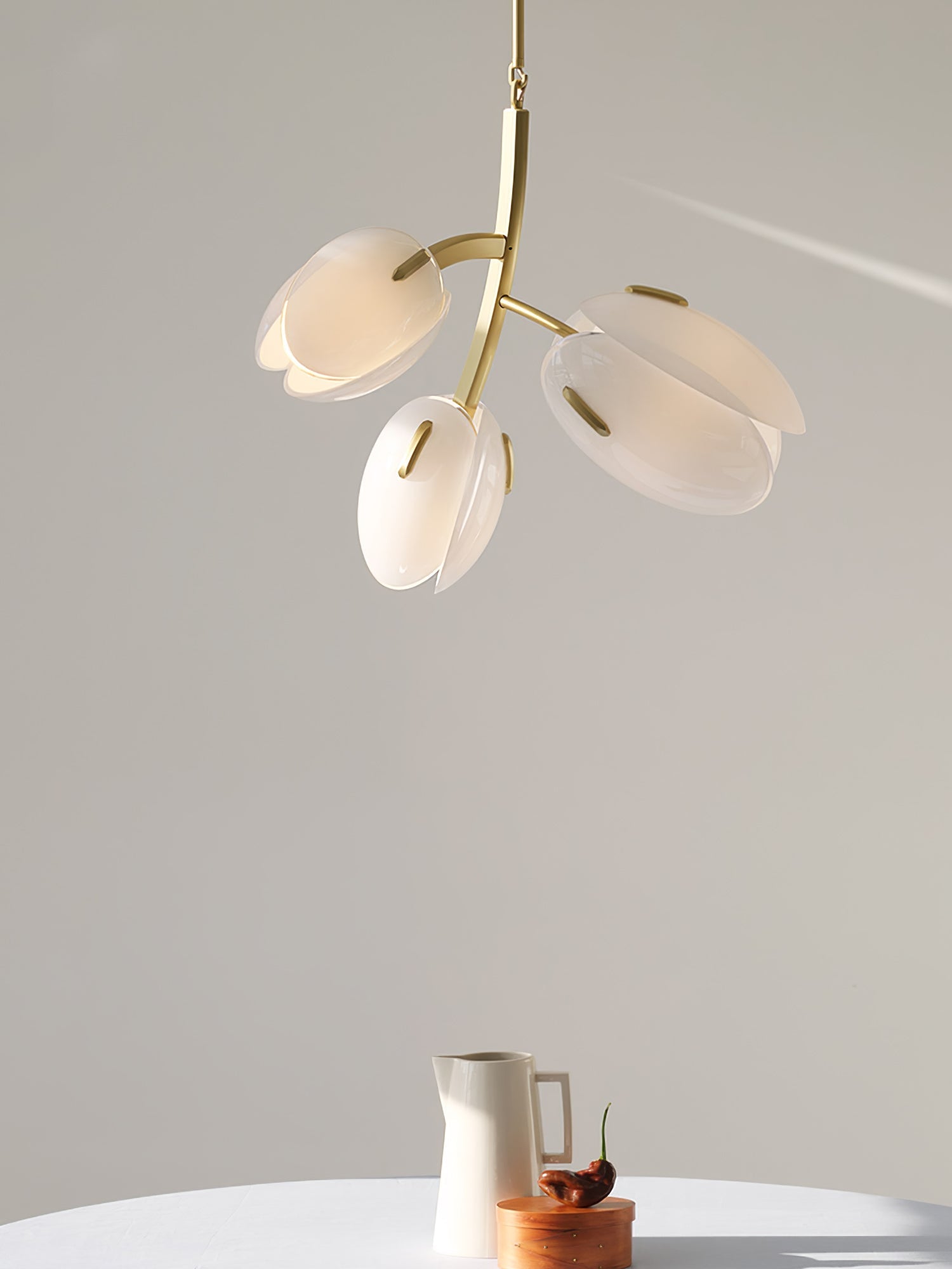 Blossom Contemporary Glass Chandelier - Letslighting