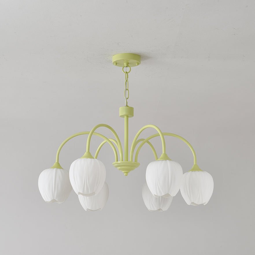 Aria Fresh Tulip Chandeliers - Letslighting