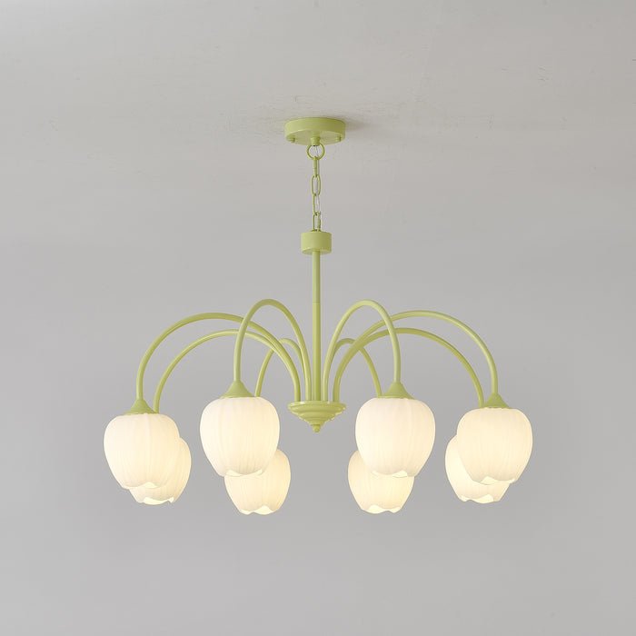 Aria Fresh Tulip Chandeliers - Letslighting