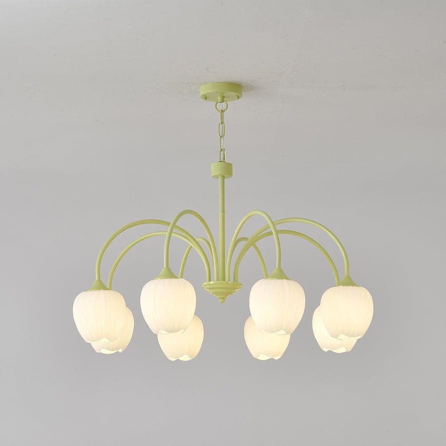 Aria Fresh Tulip Chandeliers - Letslighting