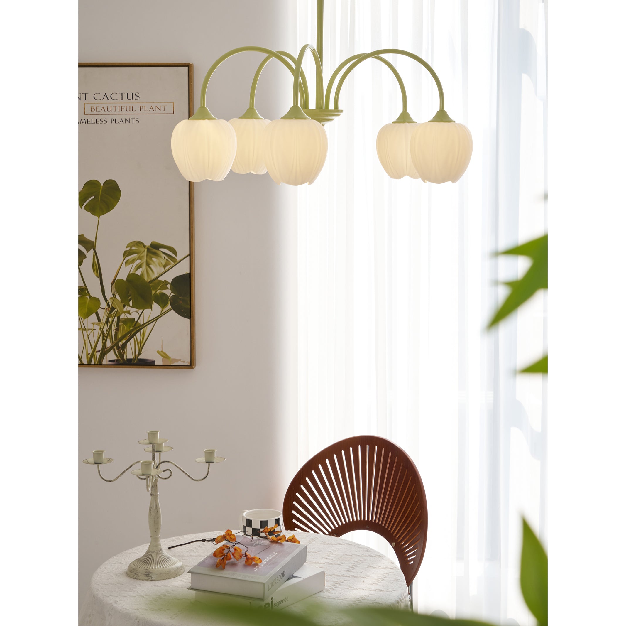 Viloror Matcha Individual Creativity Glass Chandelier - Letslighting