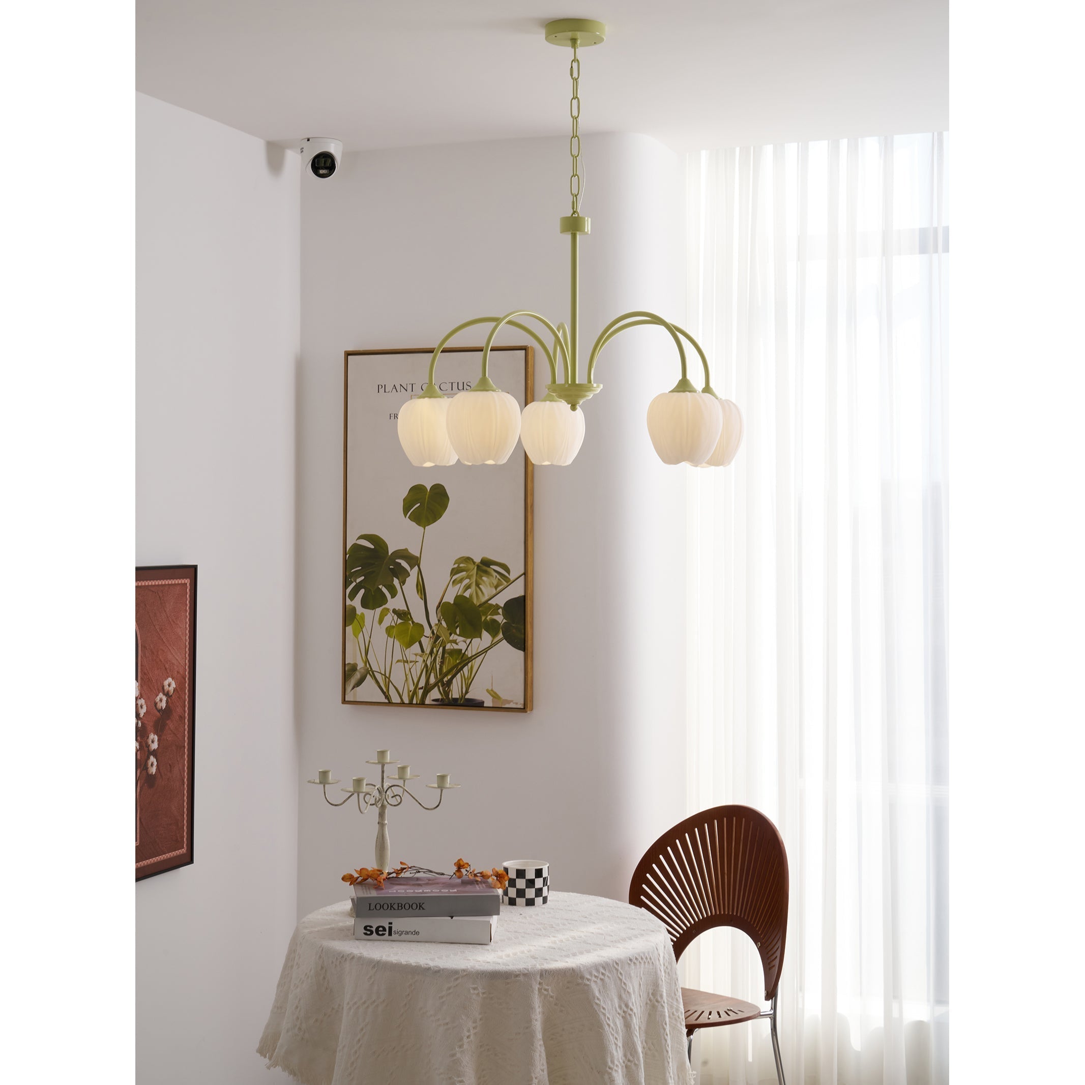 Viloror Matcha Individual Creativity Glass Chandelier - Letslighting