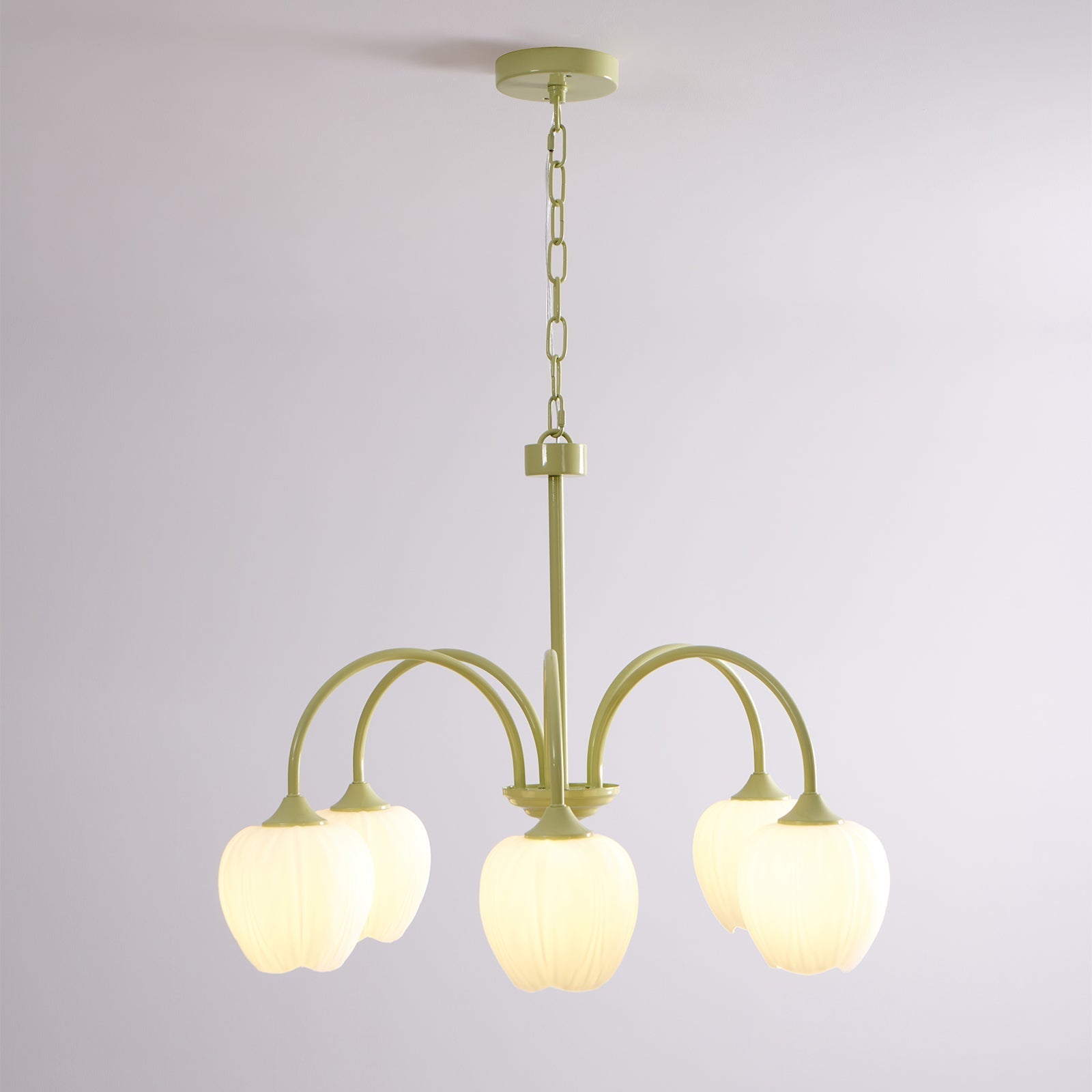 Viloror Matcha Individual Creativity Glass Chandelier - Letslighting