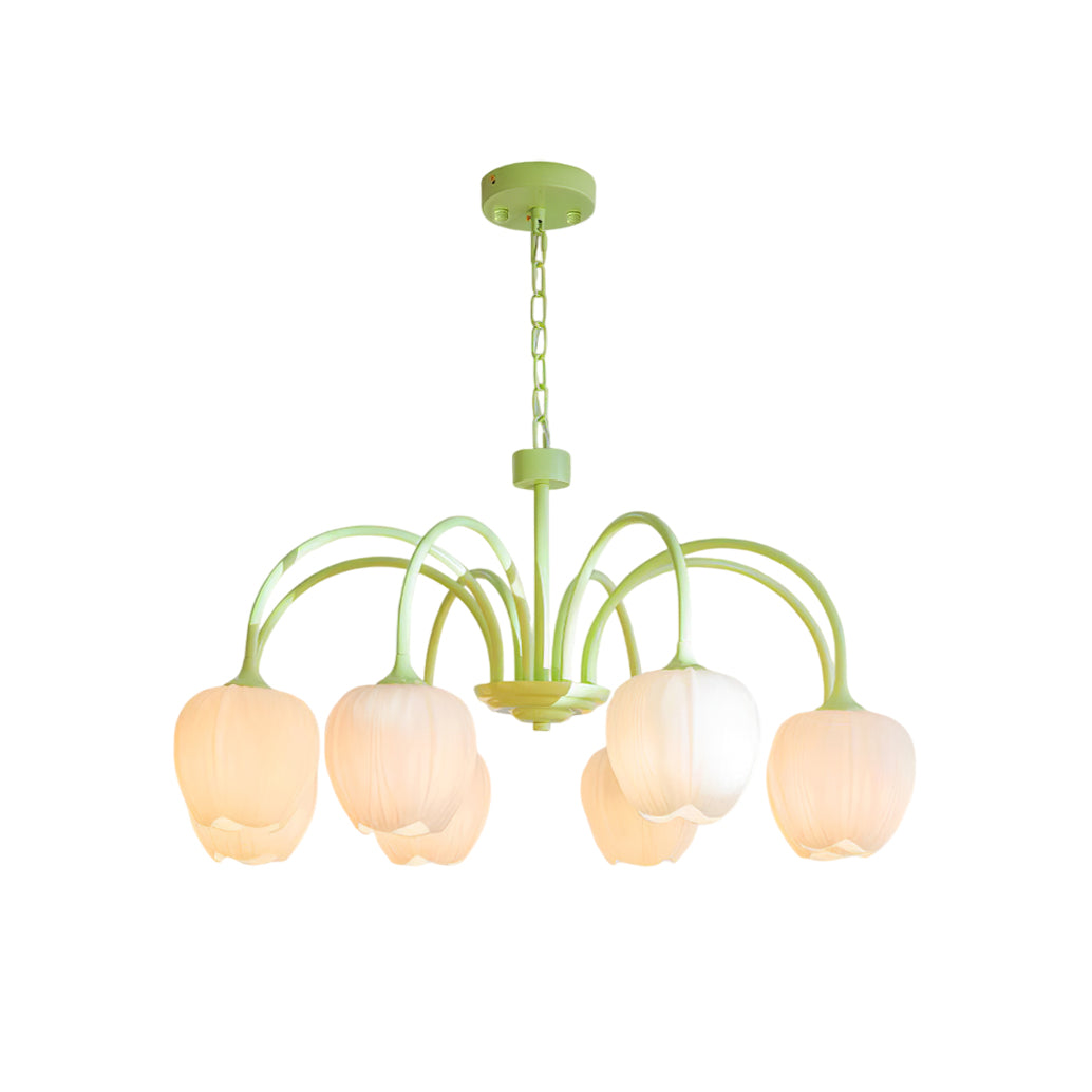 Viloror Matcha Individual Creativity Glass Chandelier - Letslighting