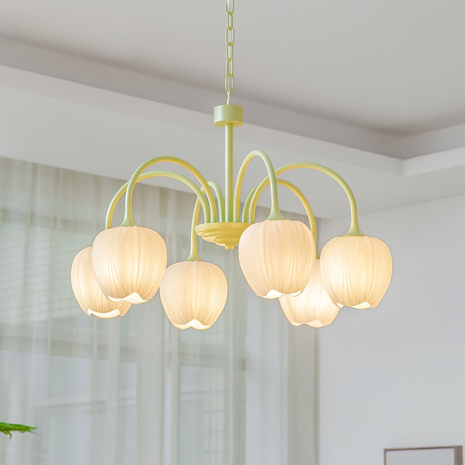 Viloror Matcha Individual Creativity Glass Chandelier - Letslighting