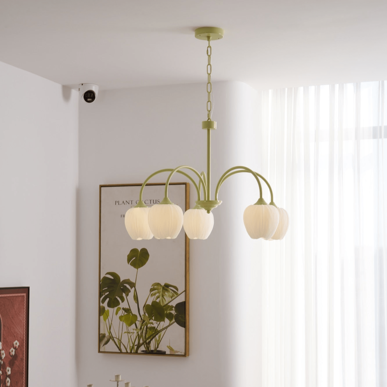 Aria Fresh Tulip Chandeliers - Letslighting