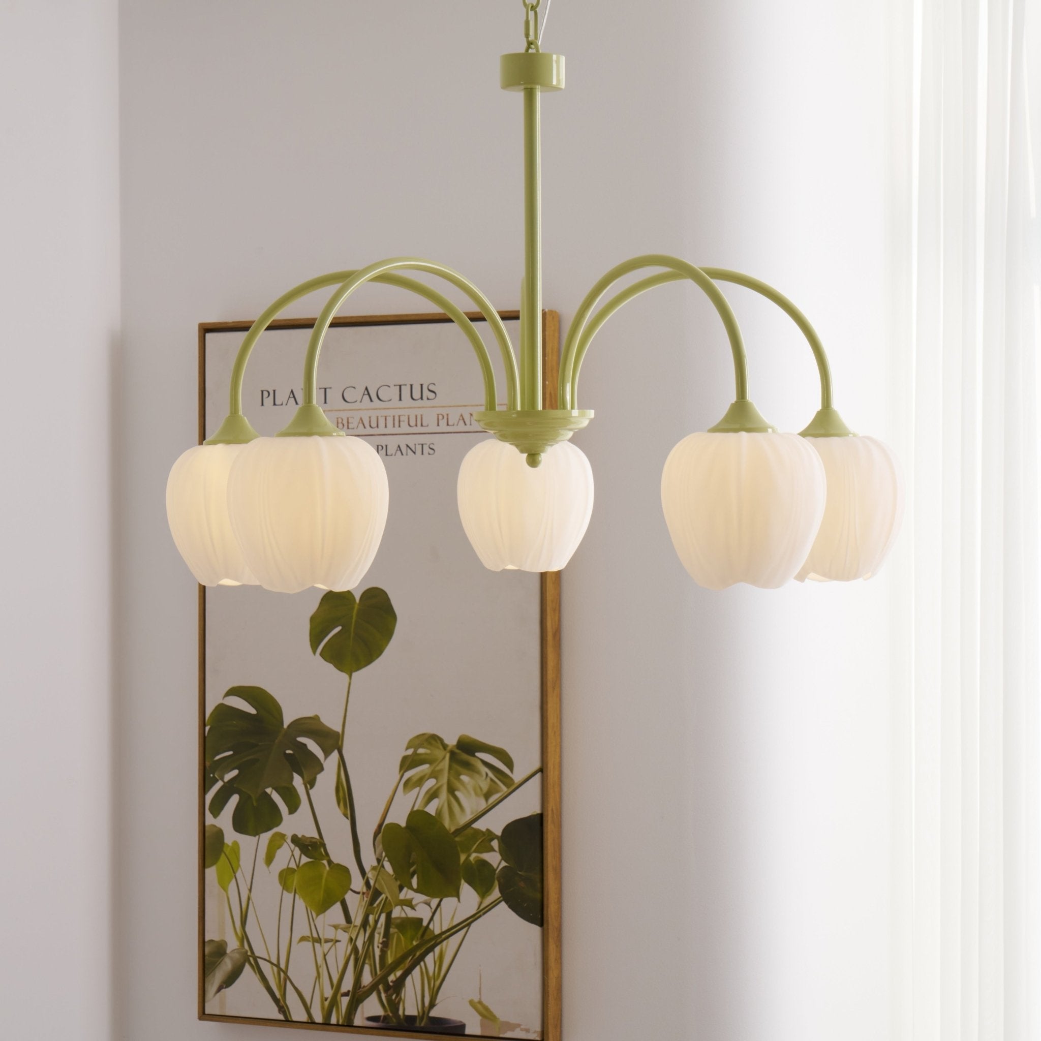 Aria Fresh Tulip Chandeliers - Letslighting