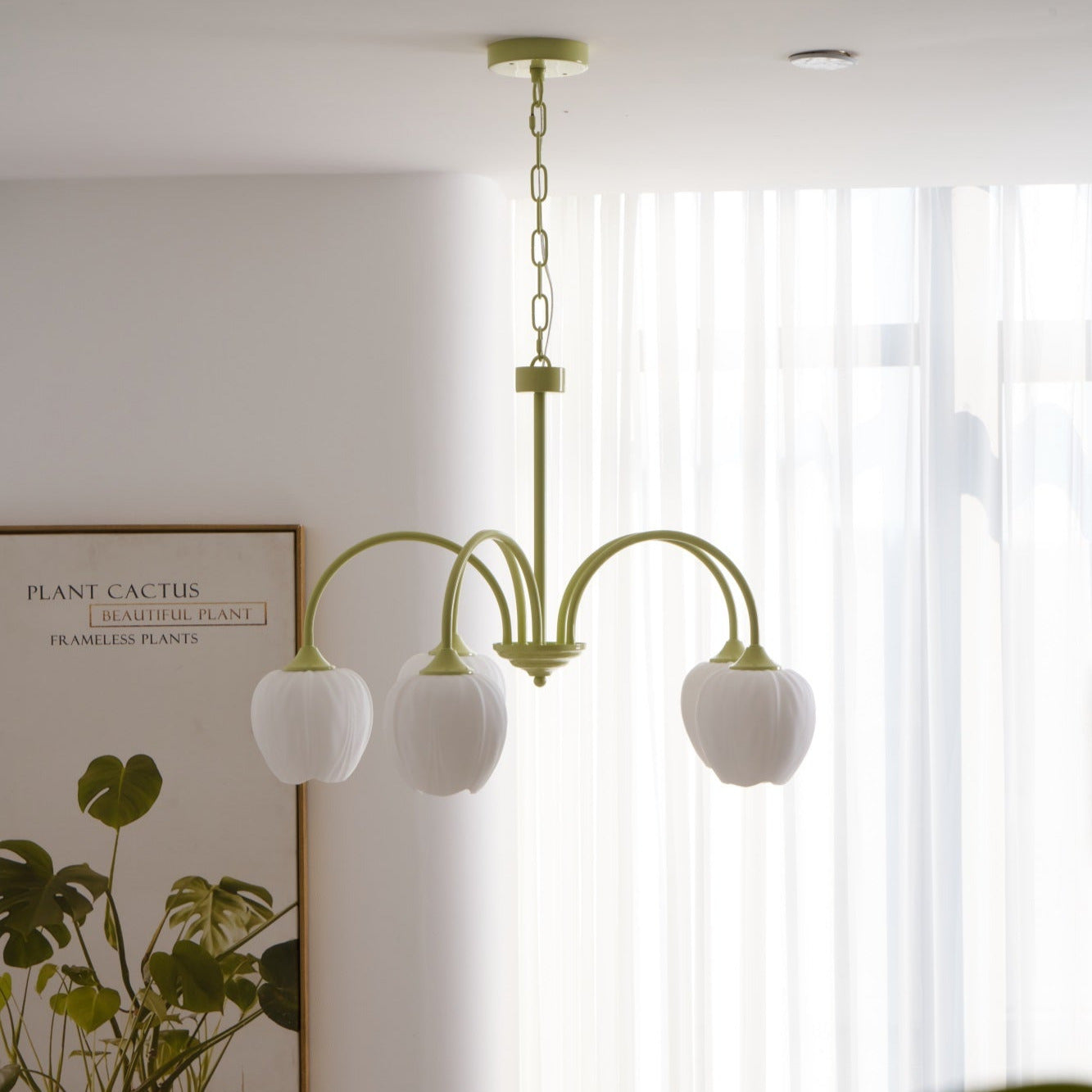 Aria Fresh Tulip Chandeliers - Letslighting