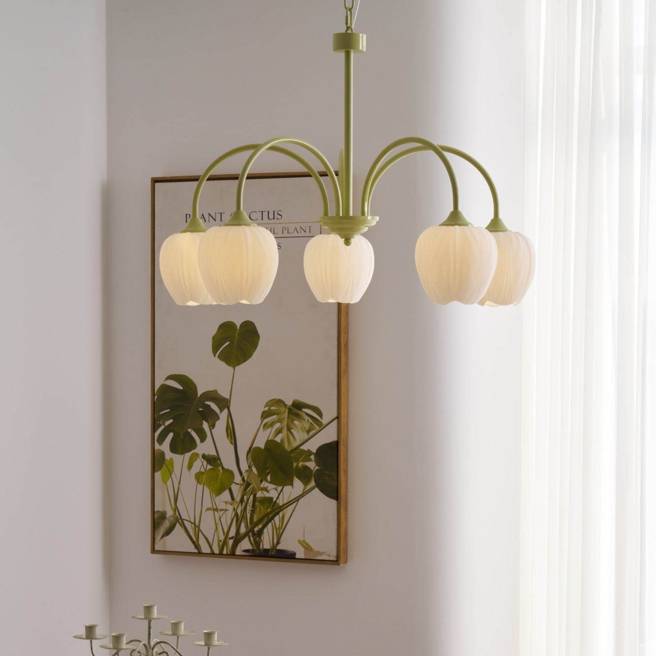 Aria Fresh Tulip Chandeliers - Letslighting