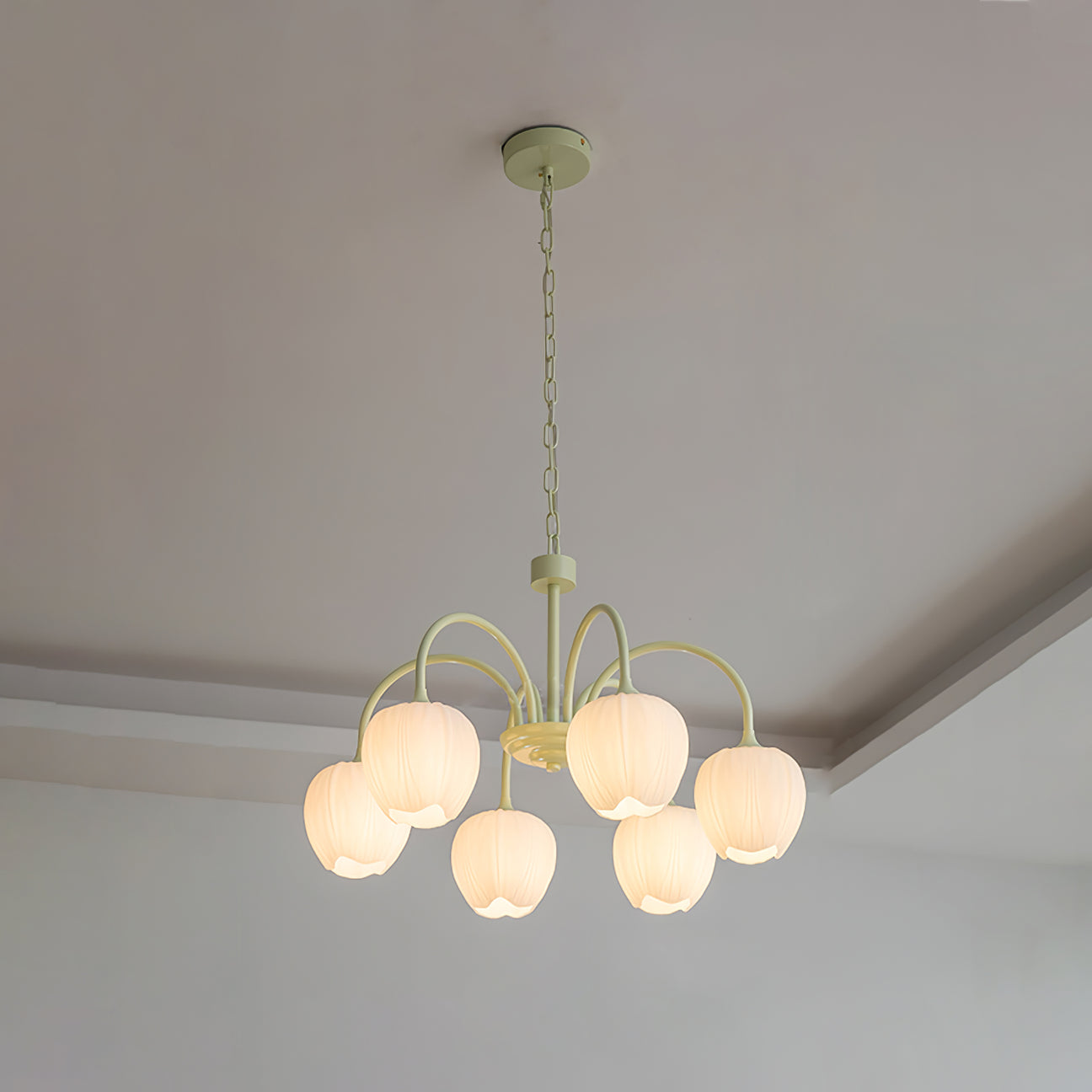 Viloror Matcha Individual Creativity Glass Chandelier - Letslighting