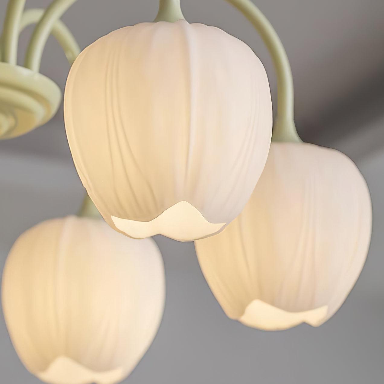 Aria Fresh Tulip Chandeliers - Letslighting