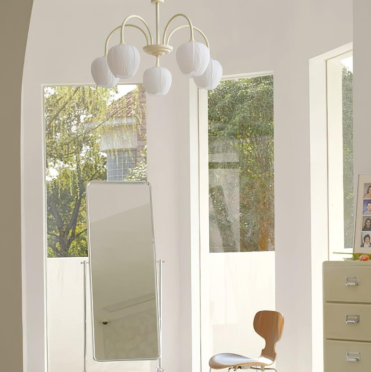 Aria Fresh Tulip Chandeliers - Letslighting