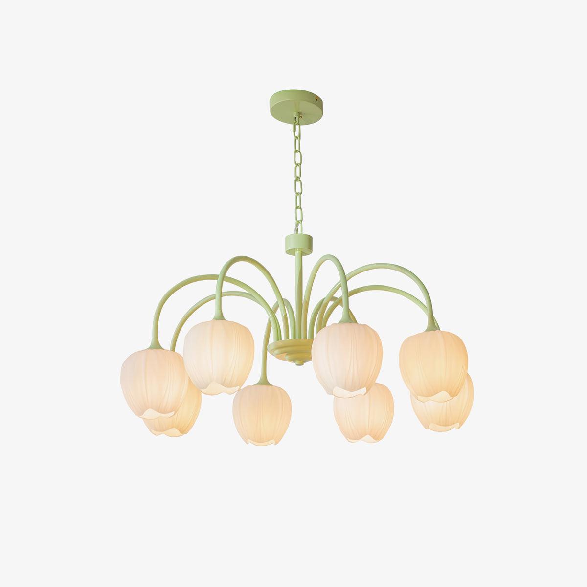 Aria Fresh Tulip Chandeliers - Letslighting