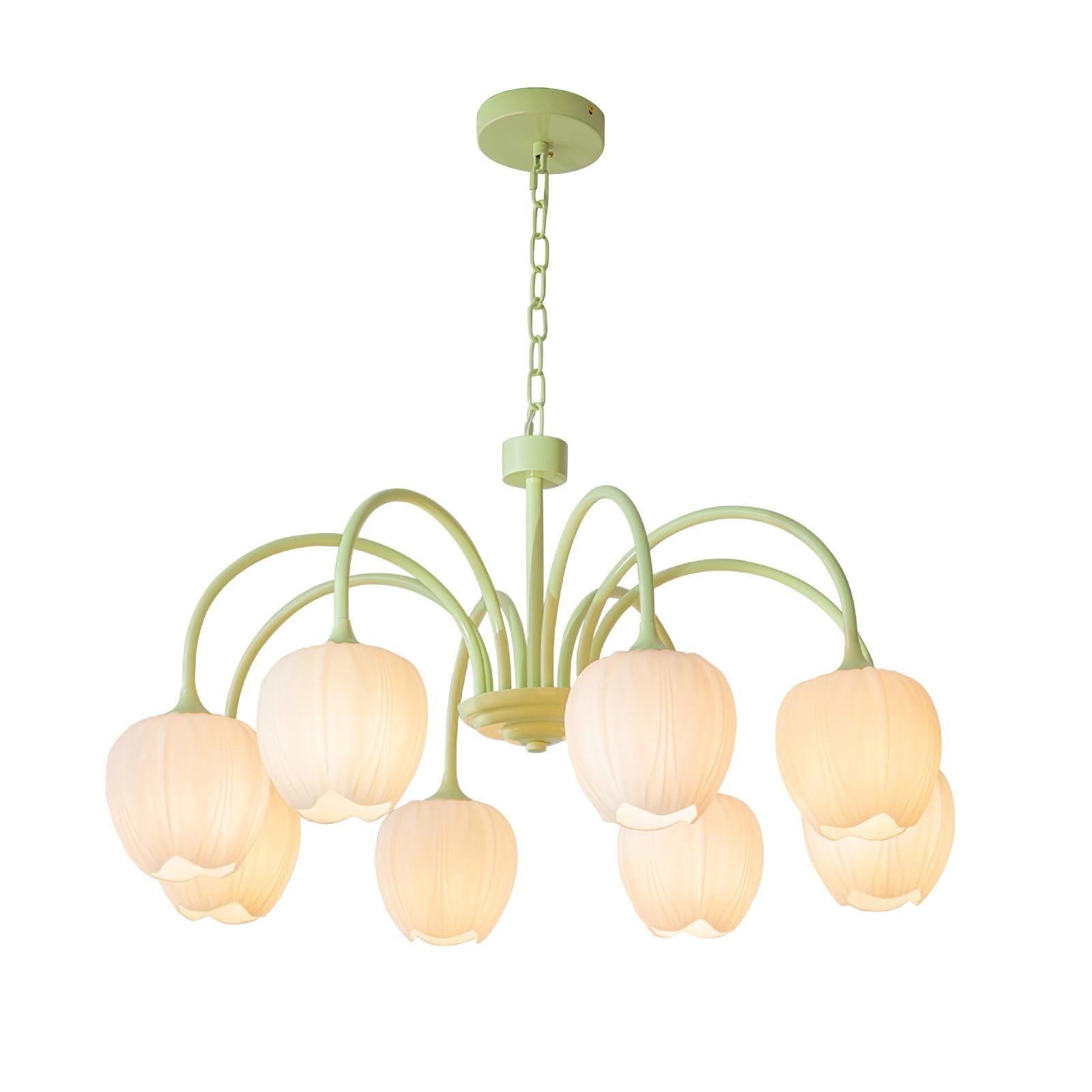 Aria Fresh Tulip Chandeliers - Letslighting