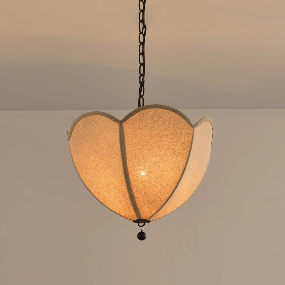 Ritta Tulip Flower Fabric Pendant Lamp - Letslighting