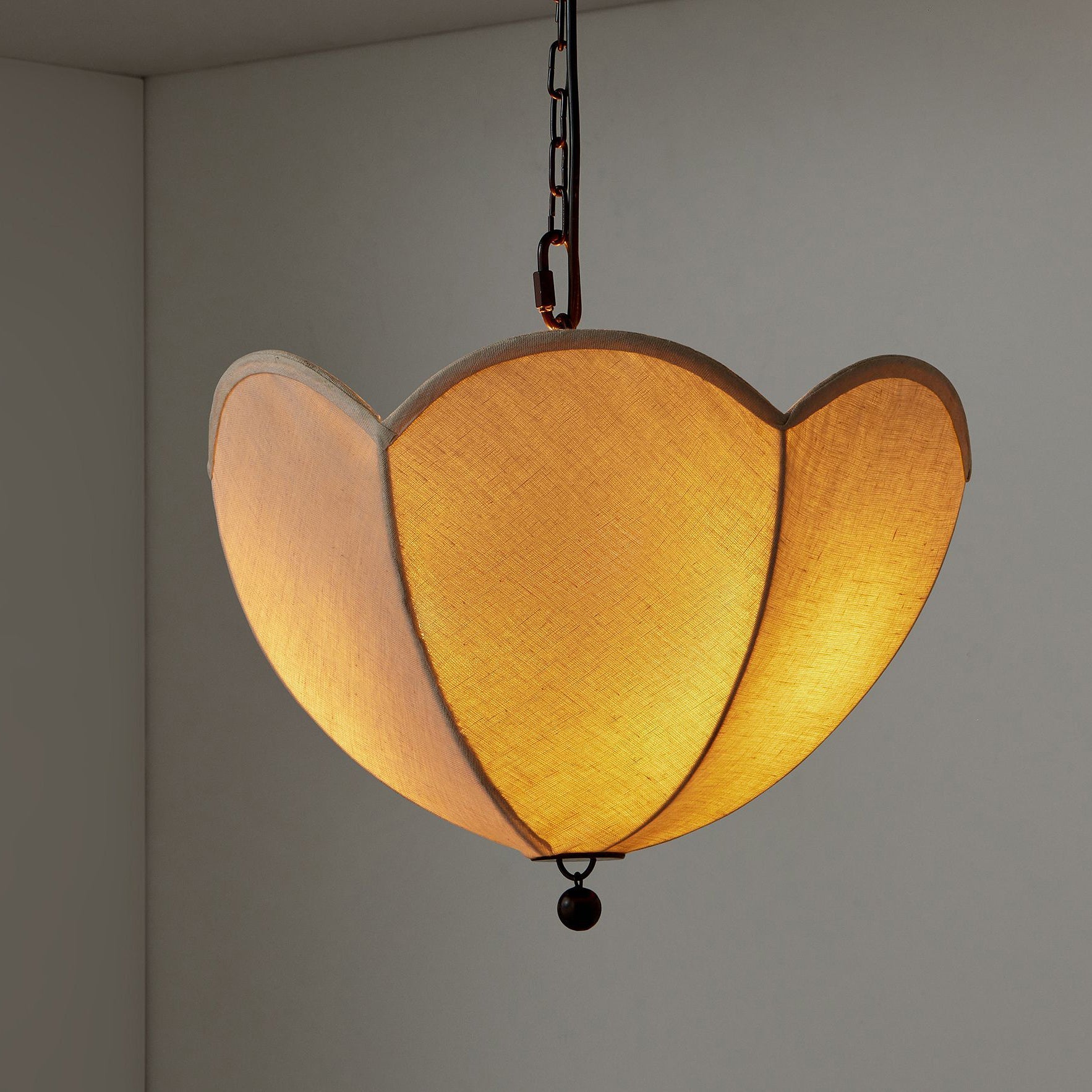 Ritta Tulip Flower Fabric Pendant Lamp - Letslighting