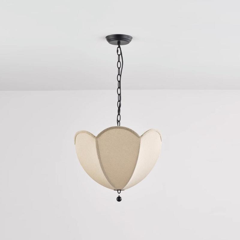 Ritta Tulip Flower Fabric Pendant Lamp - Letslighting