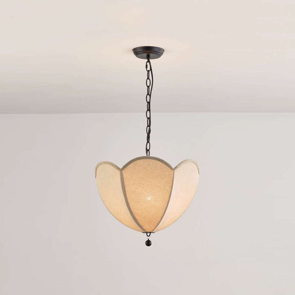 Ritta Tulip Flower Fabric Pendant Lamp - Letslighting