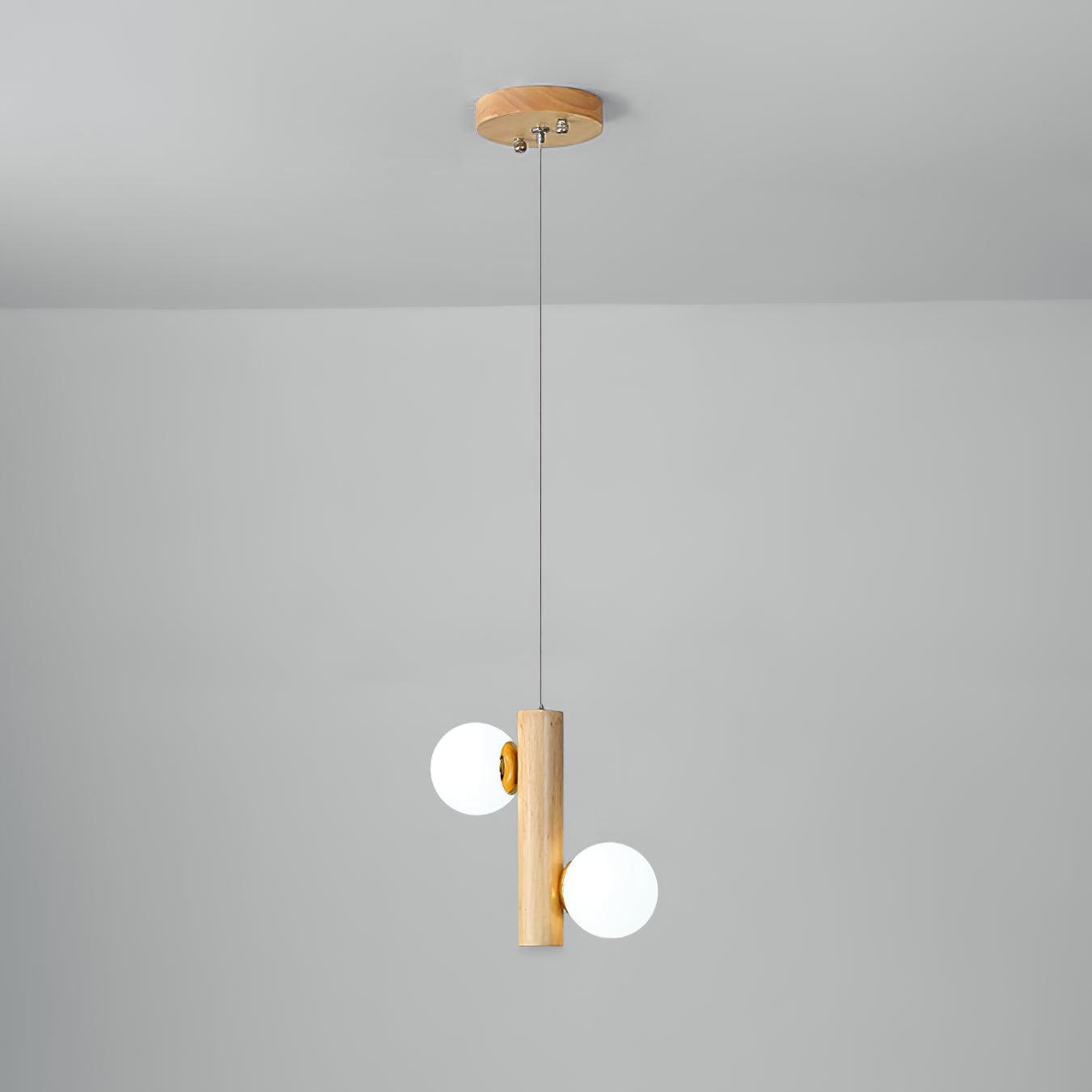 Solstica Wood Classic Pendant Lamp - Letslighting
