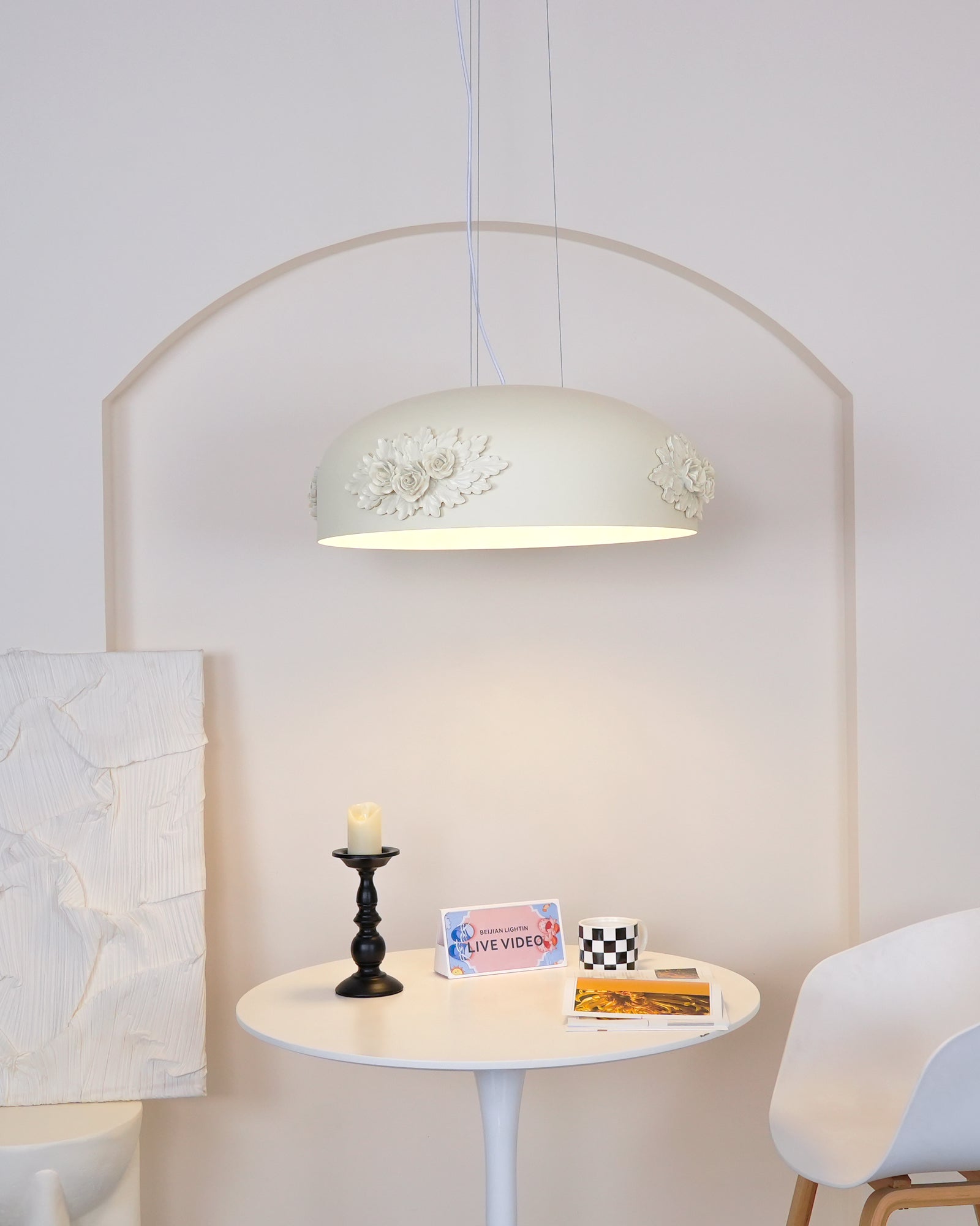 Vilaeos Minimalist Resin Wall Light - Letslighting