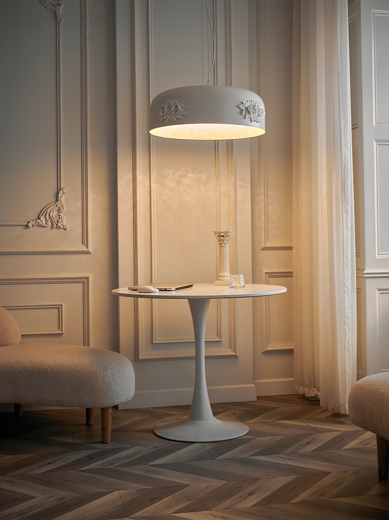 Vilaeos Minimalist Resin Wall Light - Letslighting