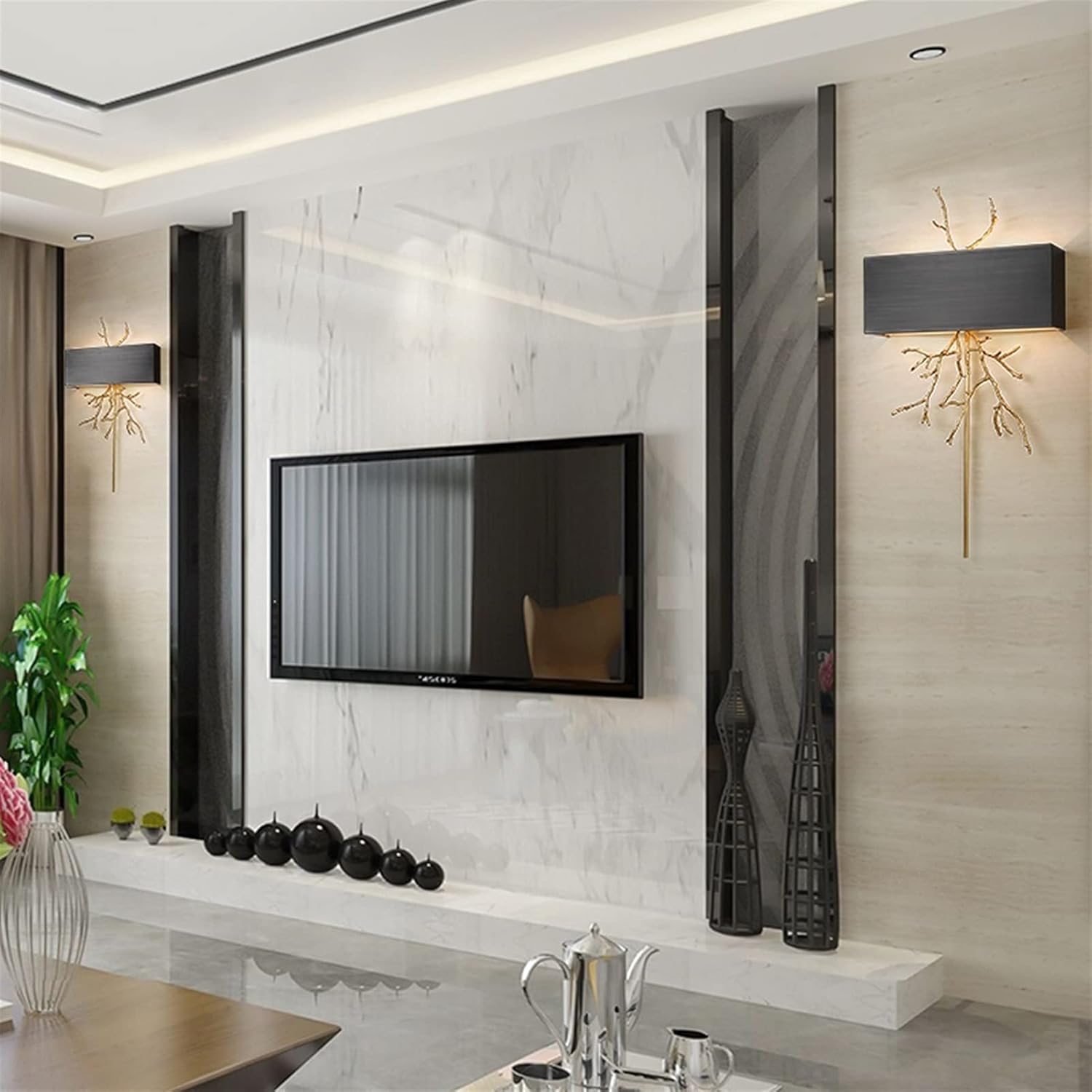 Vivaria Individual Creativity Brass Wall Lamp - Letslighting