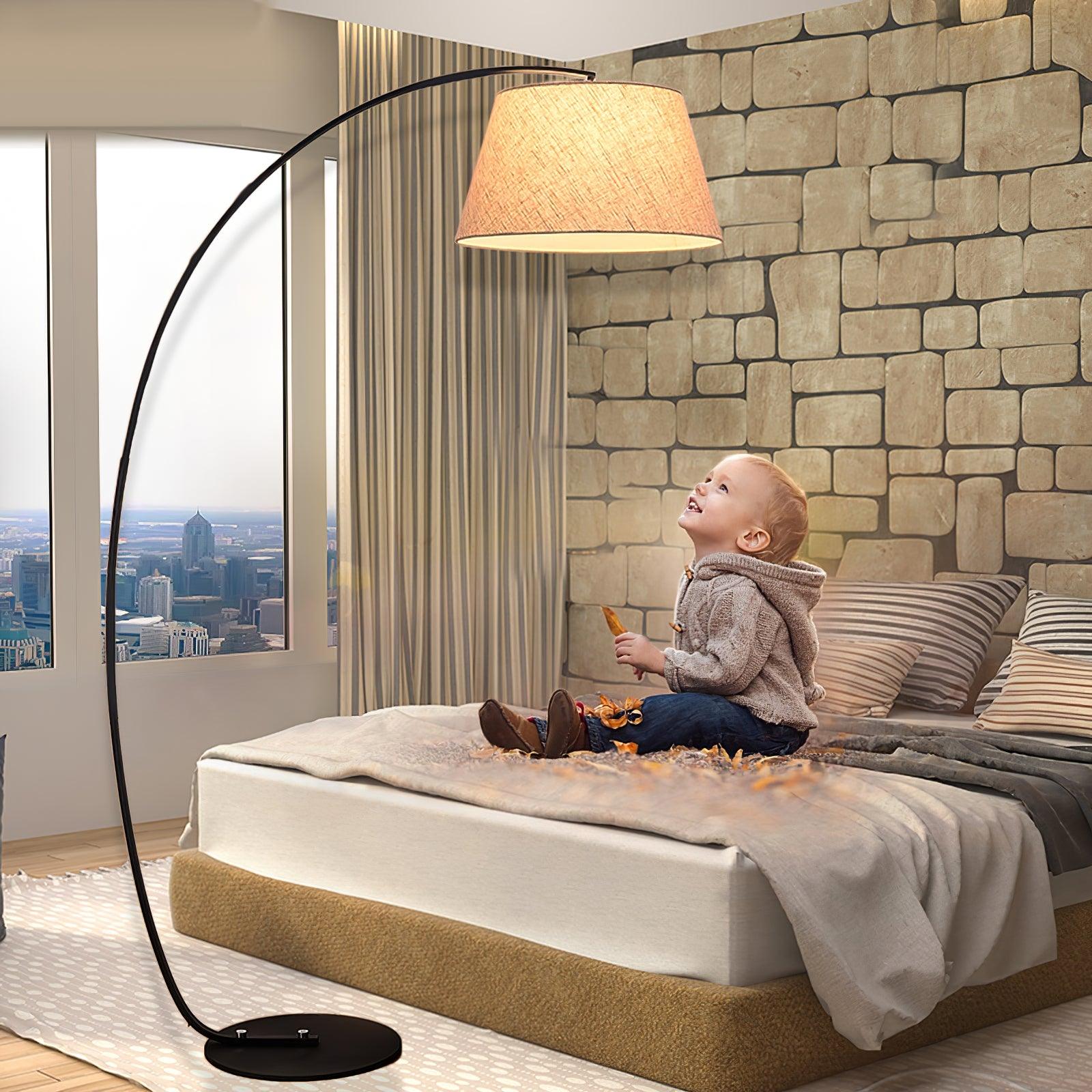 Arcanel Fabric Artistic Floor Lamp - Letslighting
