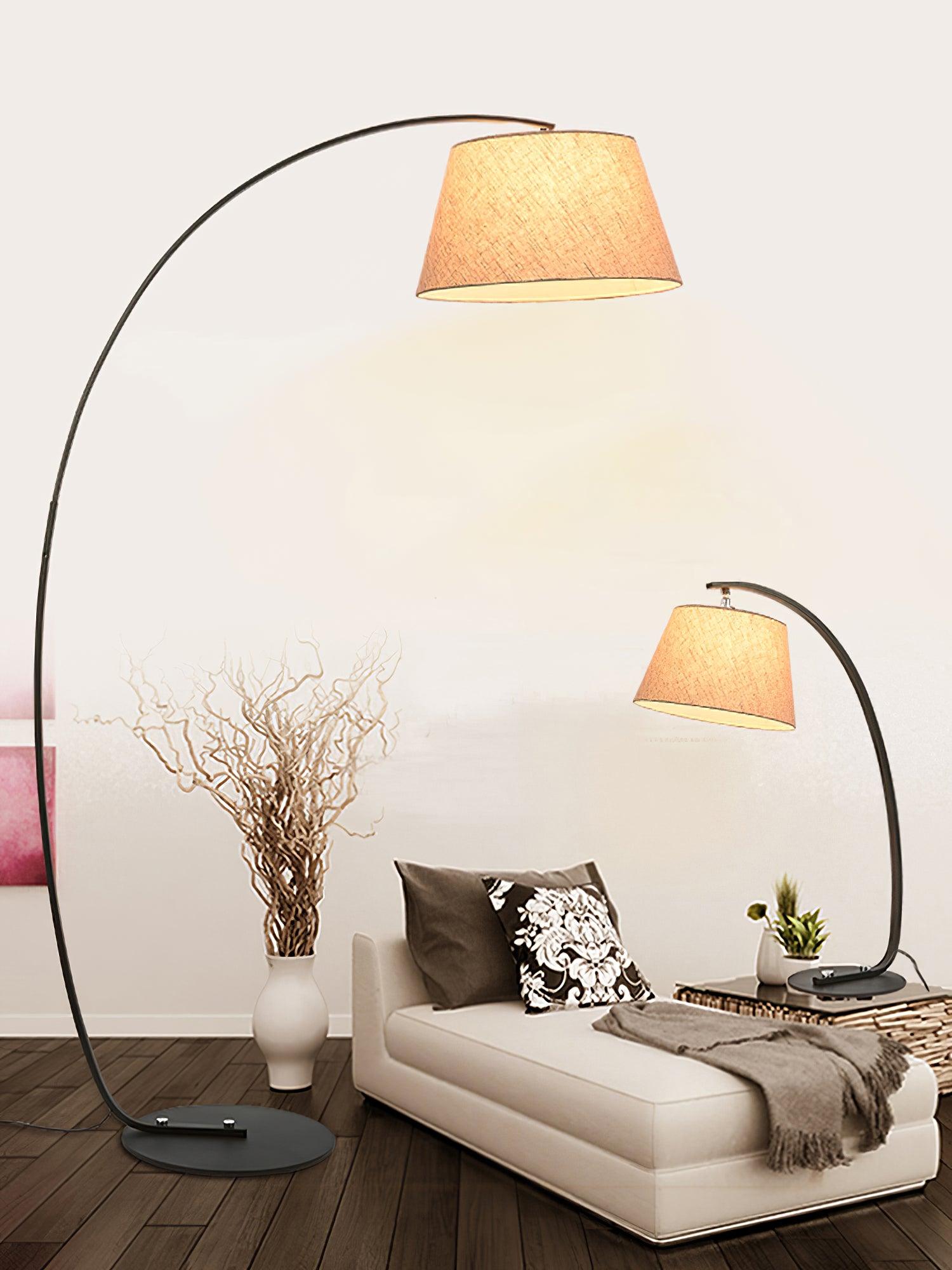 Arcanel Fabric Artistic Floor Lamp - Letslighting