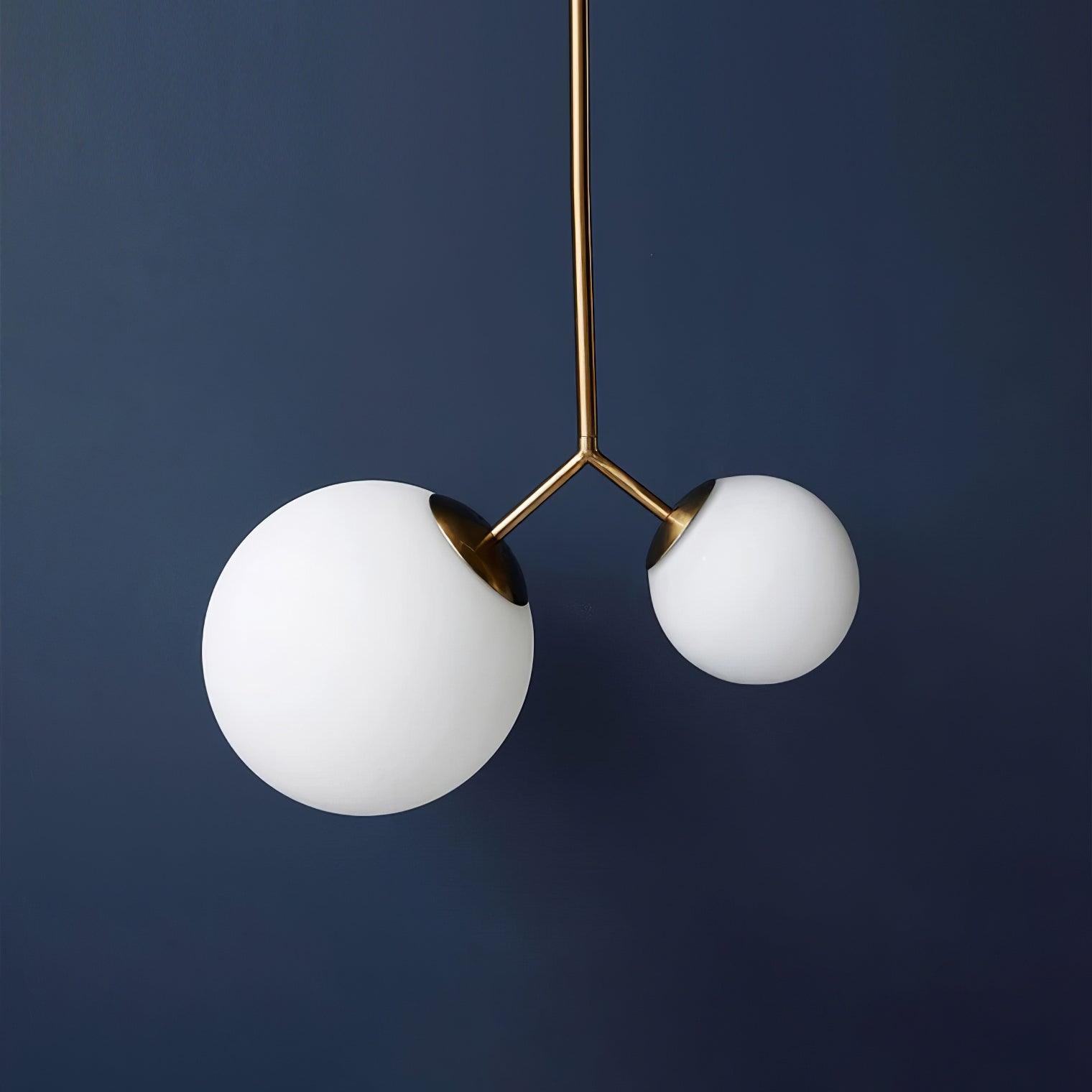 Twis Pendant Lamp Frosted Smoky Minimalist - Letslighting