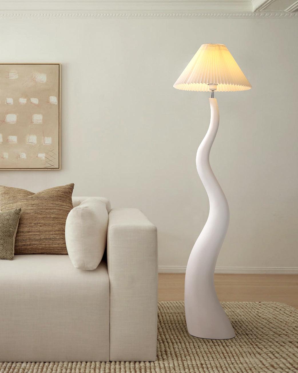 Liorase Resin Fabric Floor Lamp - Letslighting