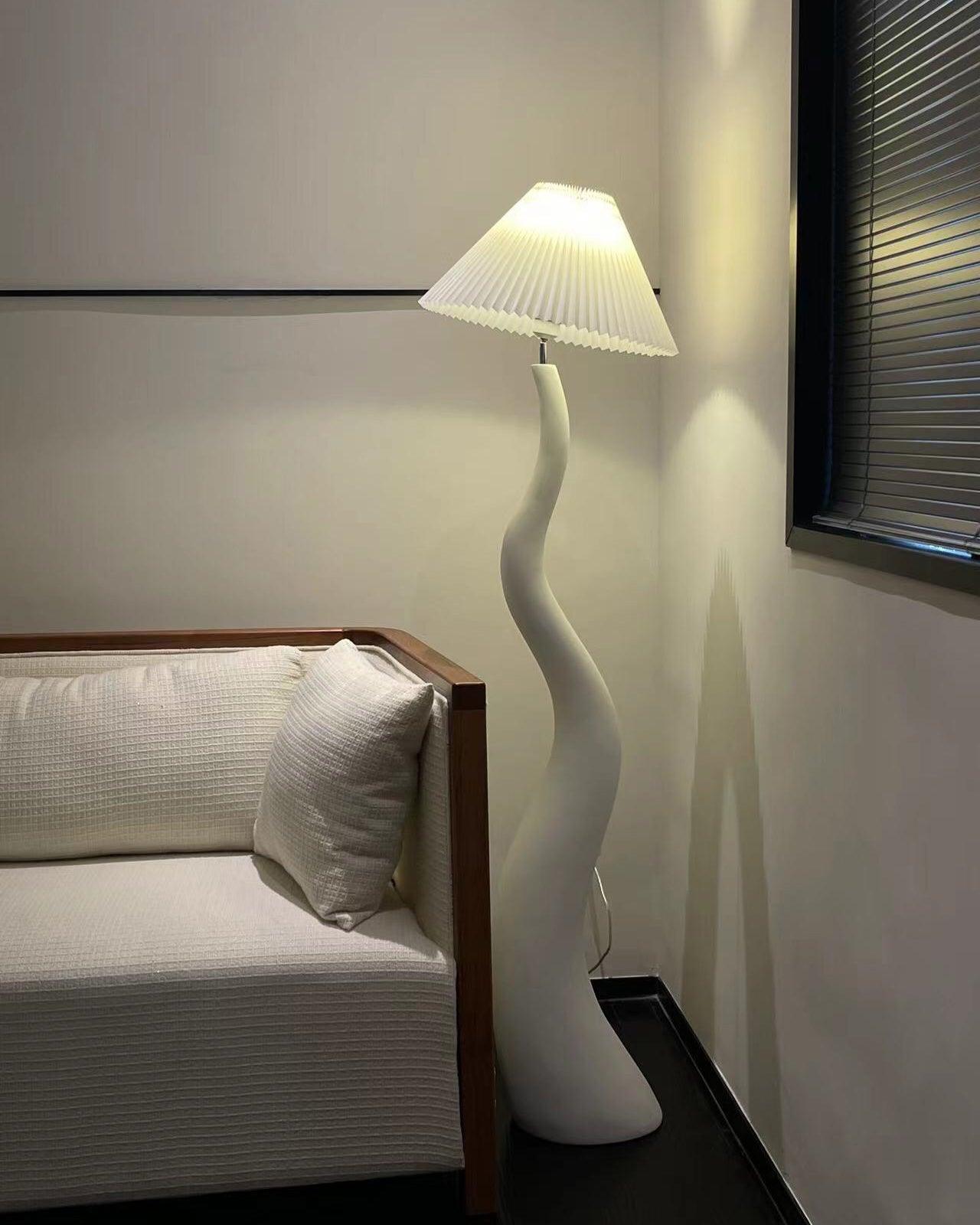 Liorase Resin Fabric Floor Lamp - Letslighting