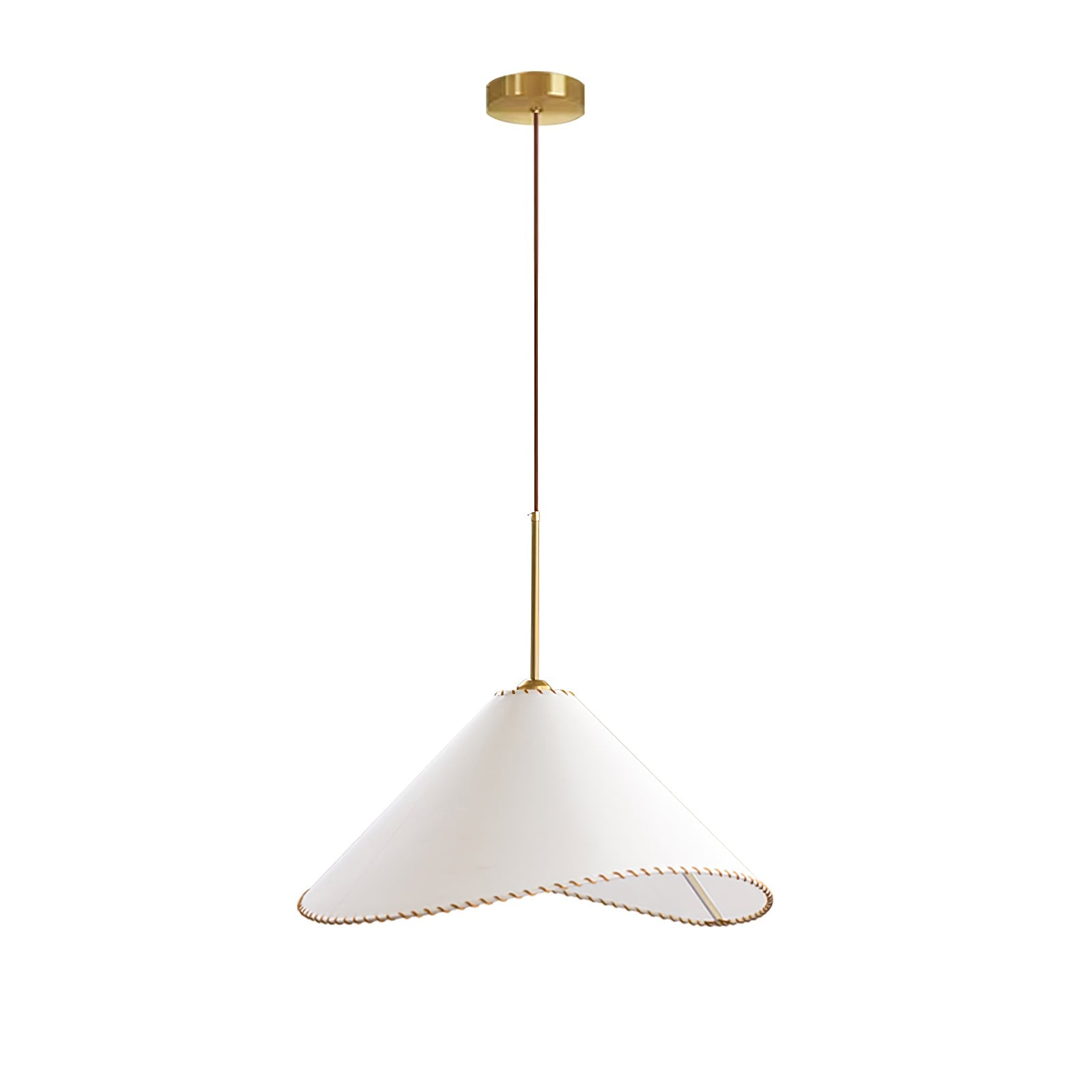 Aursoreth Nordic Twisted Shade Fabric Pendant Lamp - Letslighting