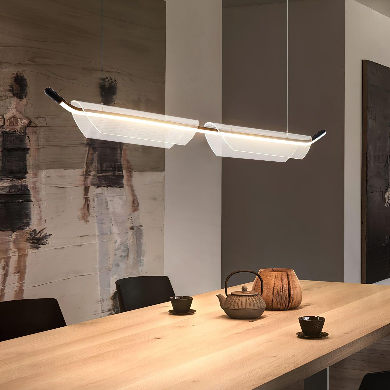 Vire Acrylic Minimalistic Pendant Light - Letslighting
