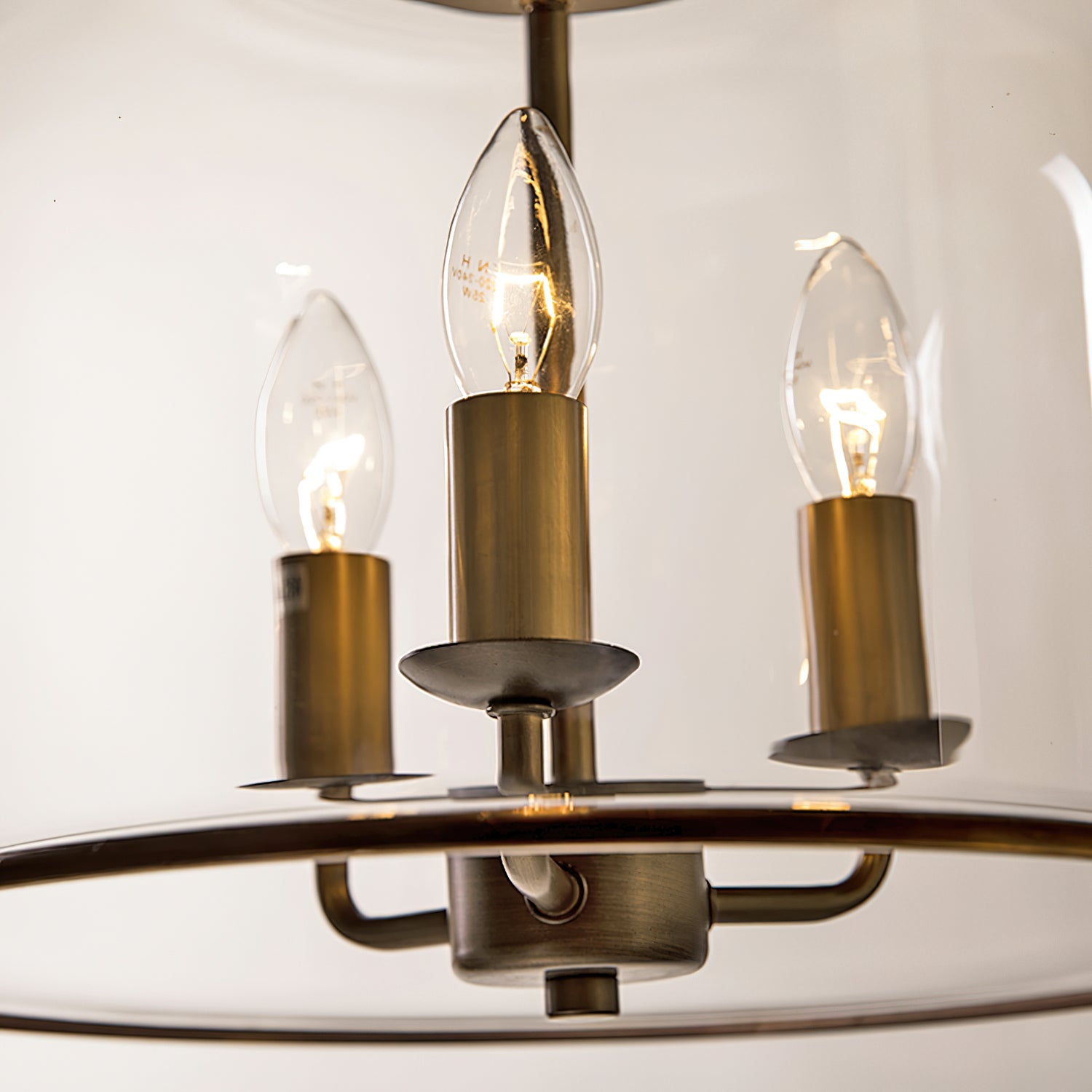 Sysolion Vintage Elegance Glass Pendant Lamp - Letslighting