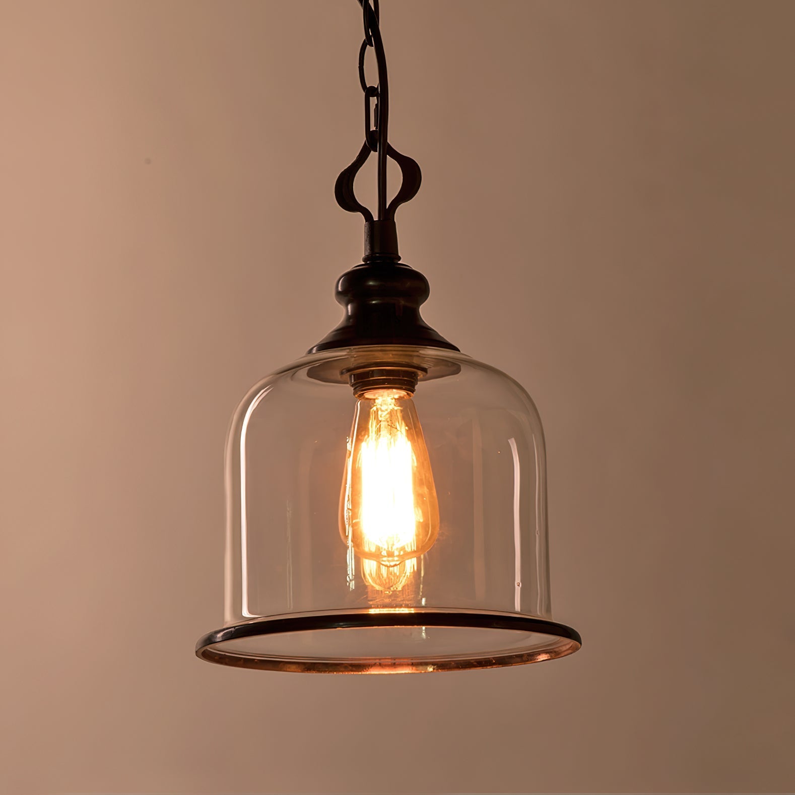 Sysolion Vintage Elegance Glass Pendant Lamp - Letslighting