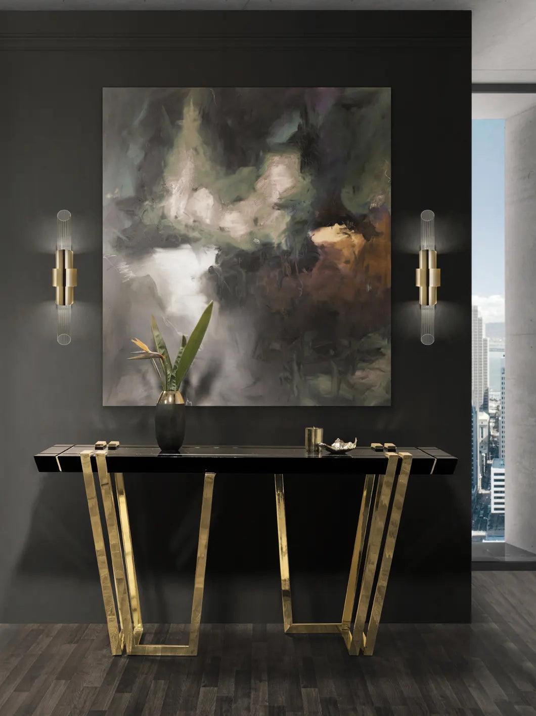 Opal Wall Lamp Nordic Art Small Crystal - Letslighting