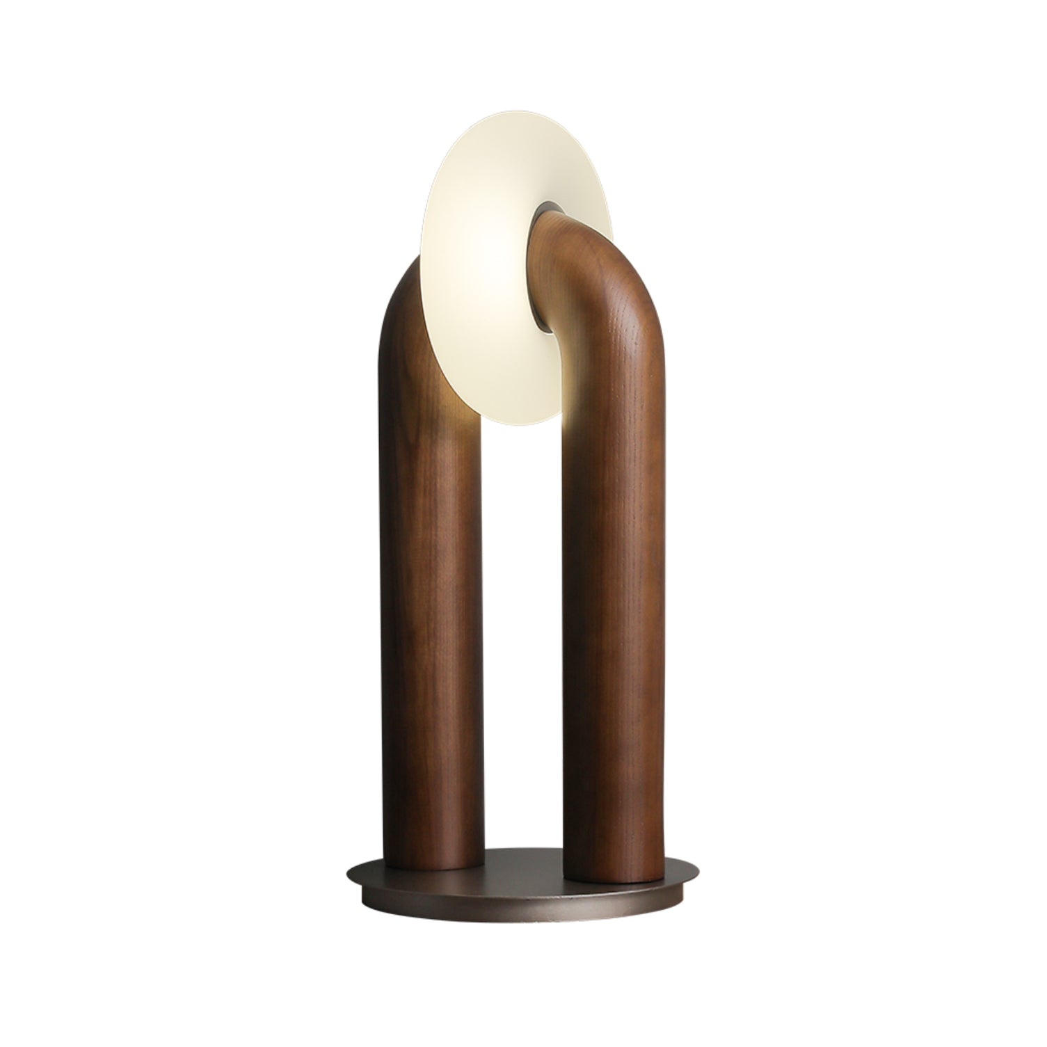Lumen Vintage Wood Table Lamp - Letslighting
