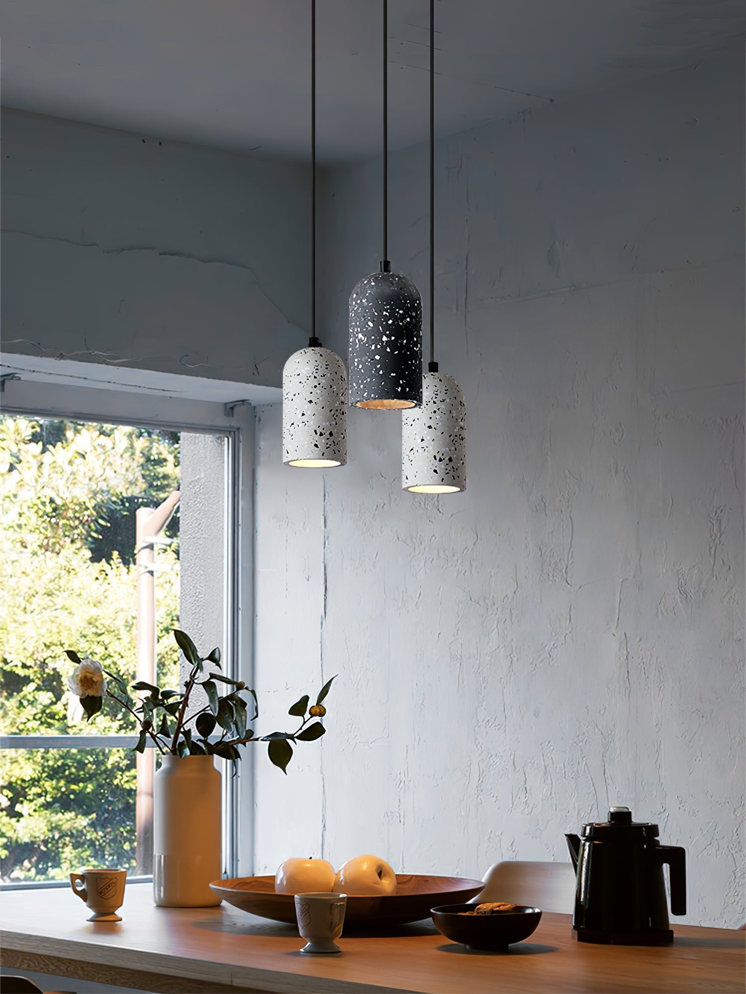 Zeloran Terrazzo Industrial Pendant Lamp - Letslighting