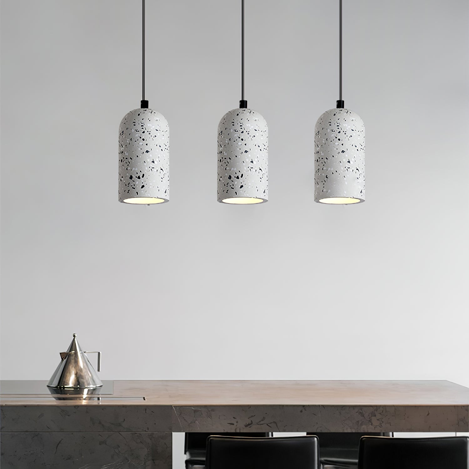 Zeloran Terrazzo Industrial Pendant Lamp - Letslighting