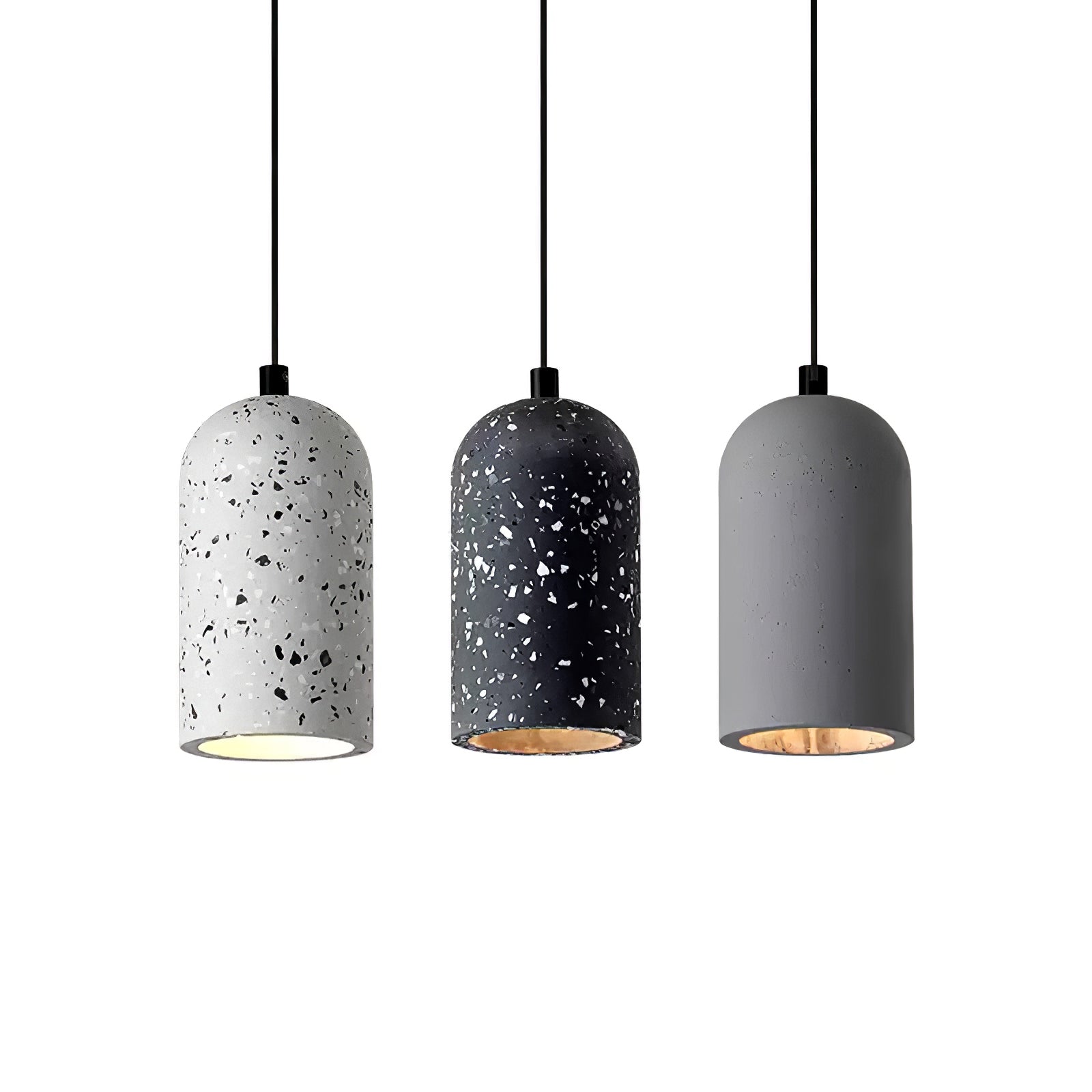 Zeloran Terrazzo Industrial Pendant Lamp - Letslighting