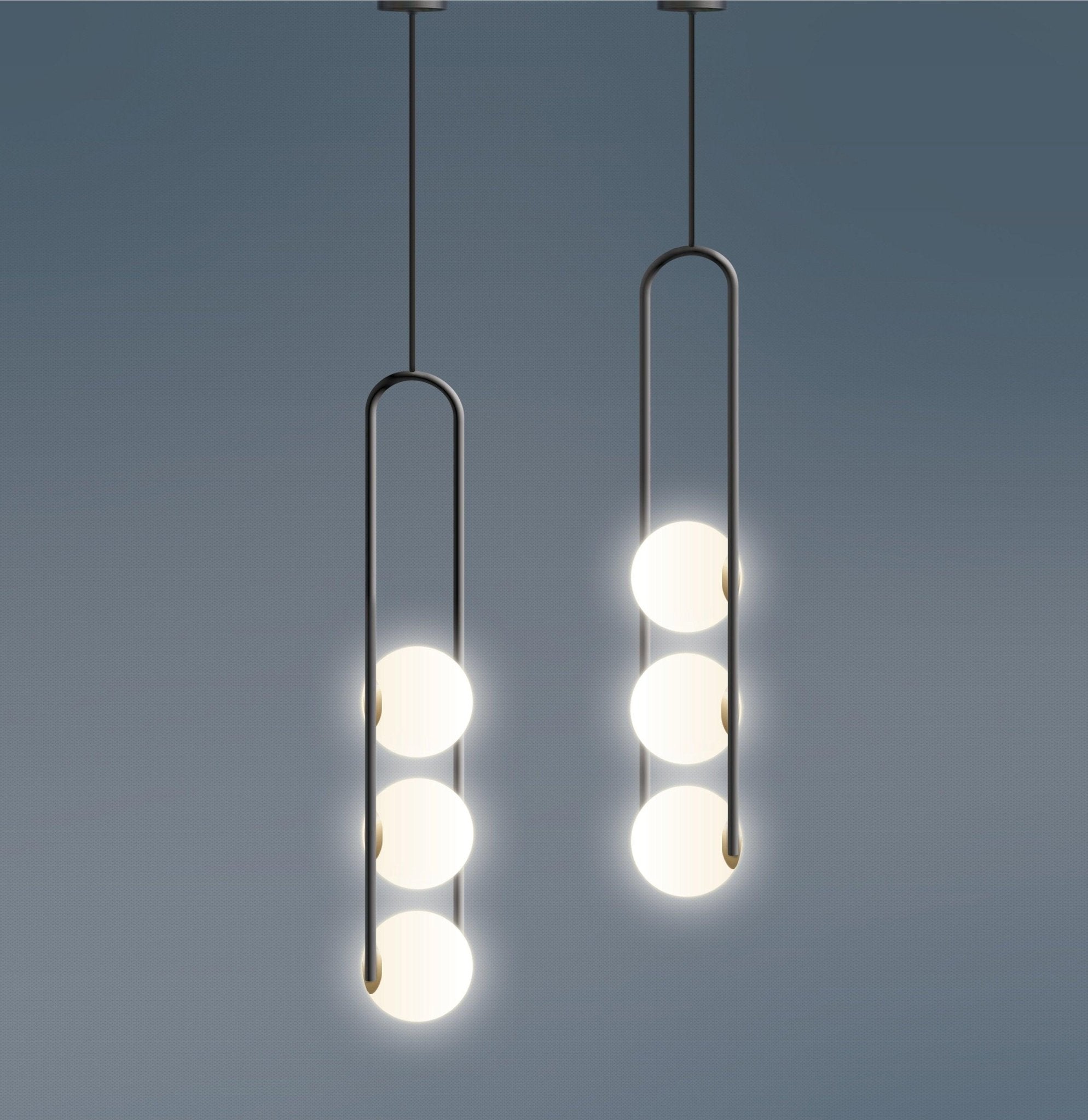 Evelaris Modern Minimalist Nordic Art Glass Pendant Lamp - Letslighting