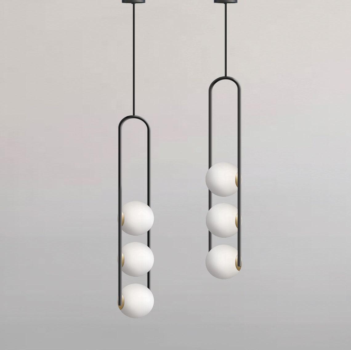 Evelaris Modern Minimalist Nordic Art Glass Pendant Lamp - Letslighting