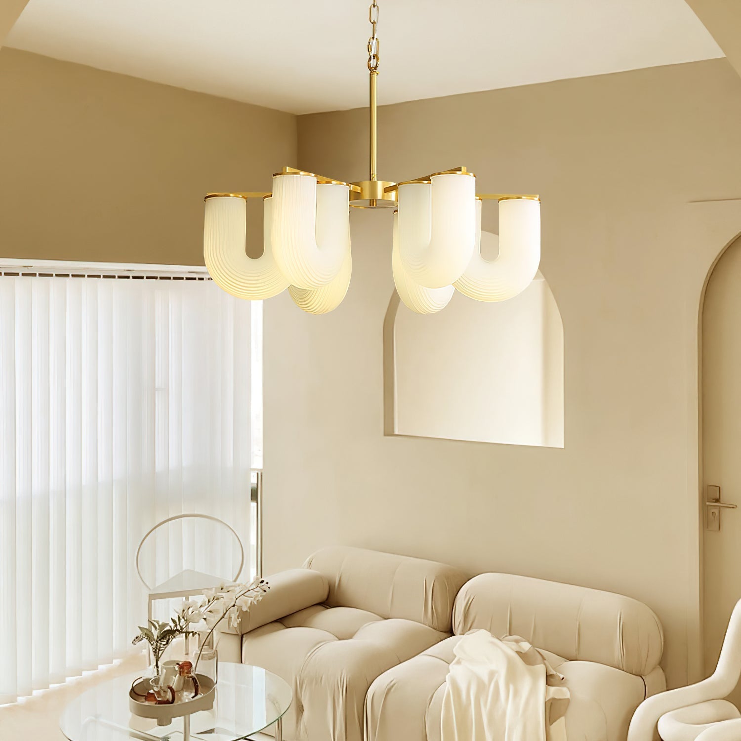 Lyshaos Premium Nordic Art Shaped Chandelier - Letslighting